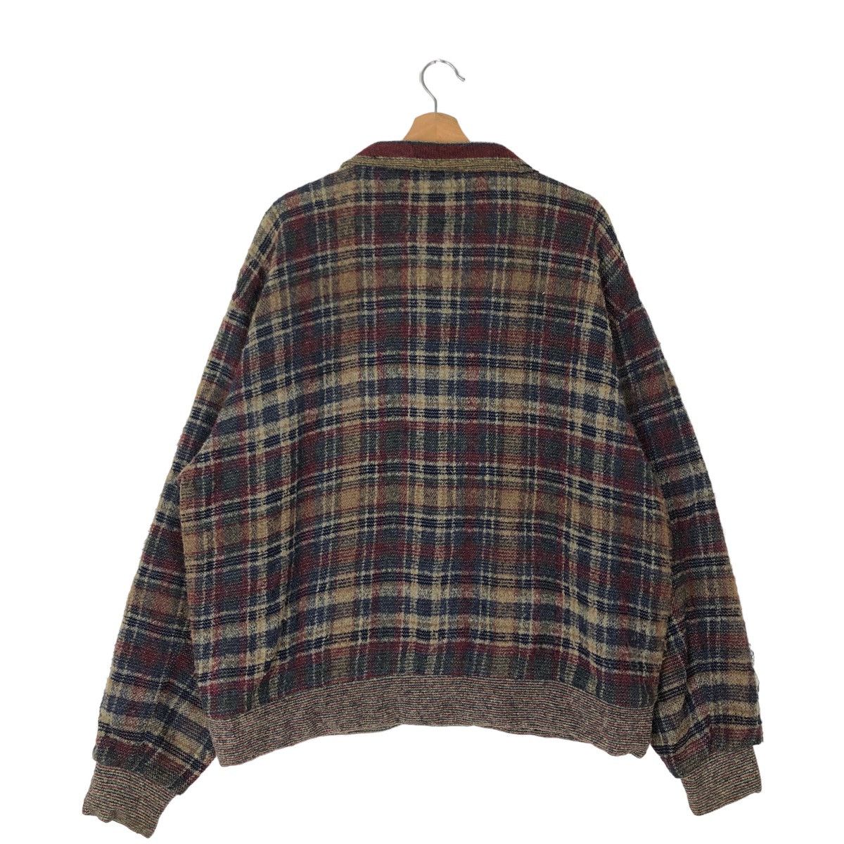Flannel VINTAGE FLANNEL WOOL JACKET ST.GERMAIN DES PRES MADE ITALY Size US M / EU 48-50 / 2 - 7 Thumbnail