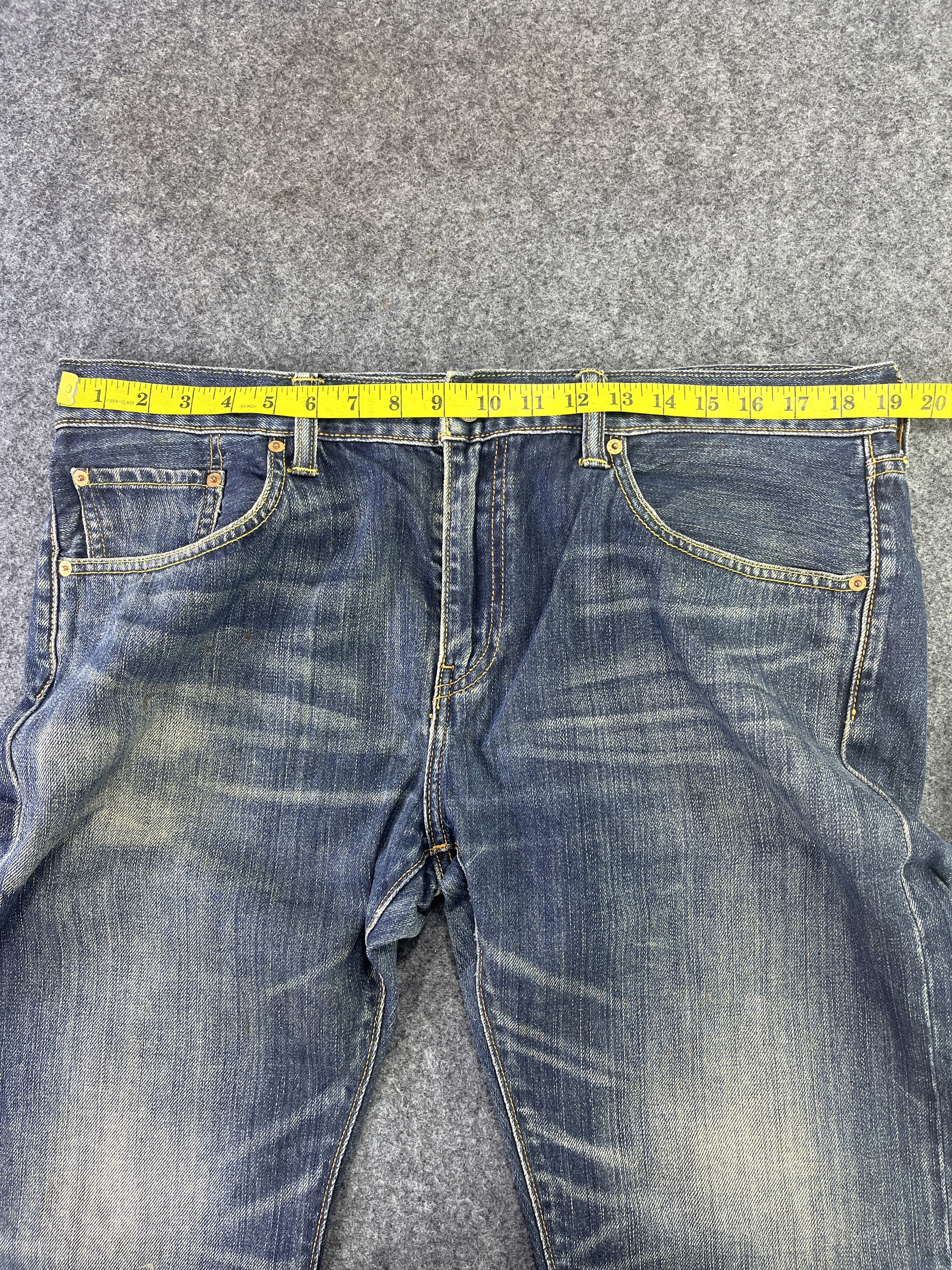 Levi's × Vintage Vintage Levis 504 Blue Wash Jeans - J920 Size US 38 / EU 54 - 6 Thumbnail