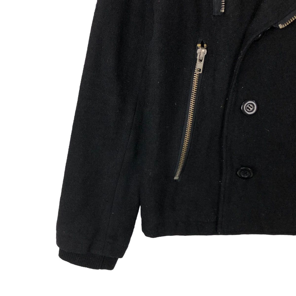 Japanese Brand VINTAGE DOUBLE BREAST PUNK RACE BIKER JACKET SCHOTT PERFECTO Size US M / EU 48-50 / 2 - 3 Thumbnail
