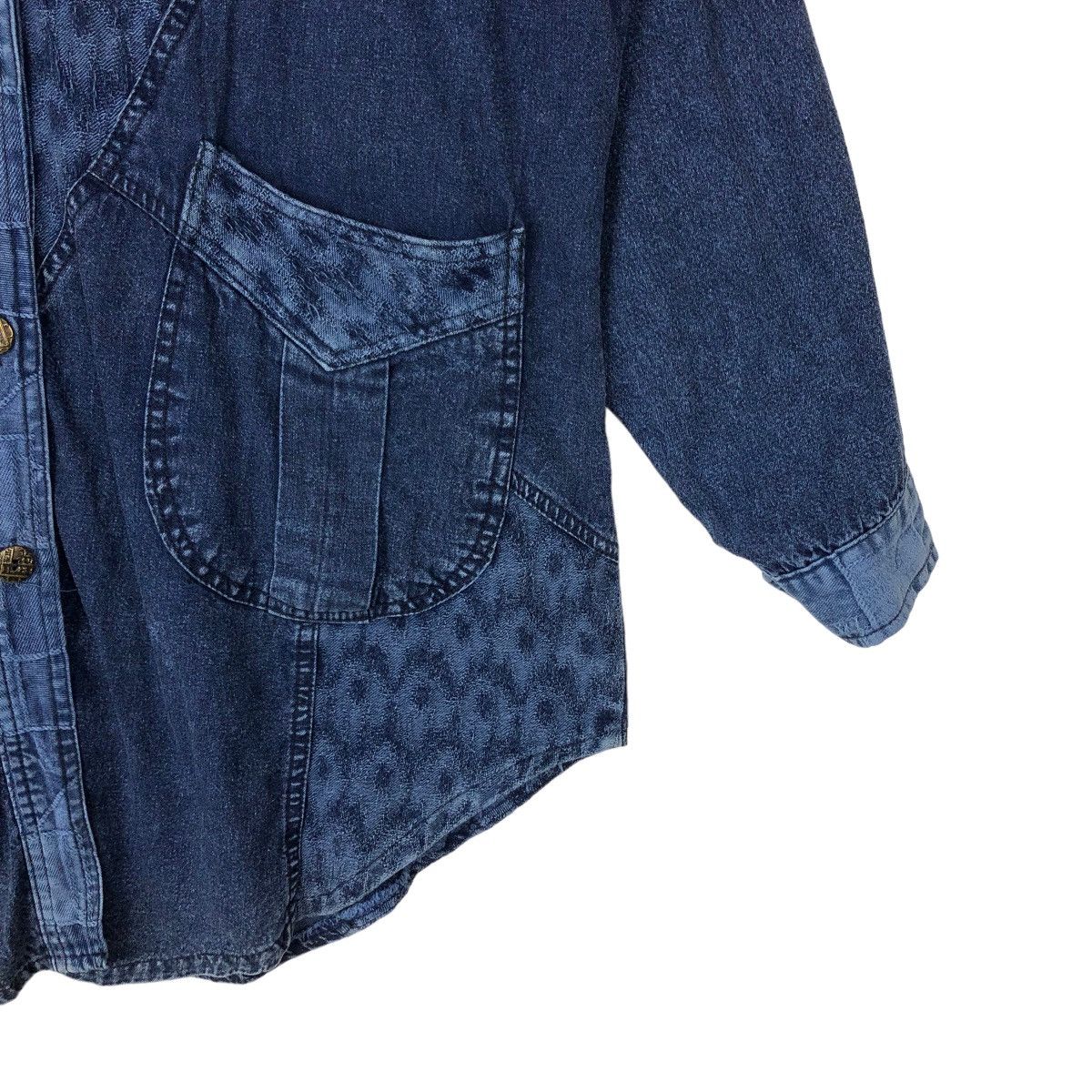 Blue Blue Japan VINTAGE SISOKO INDIGO BLUE BLUE JAPAN DESIGN JACKET Size US M / EU 48-50 / 2 - 4 Thumbnail