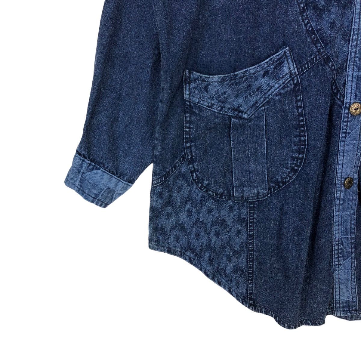 Blue Blue Japan VINTAGE SISOKO INDIGO BLUE BLUE JAPAN DESIGN JACKET Size US M / EU 48-50 / 2 - 3 Thumbnail