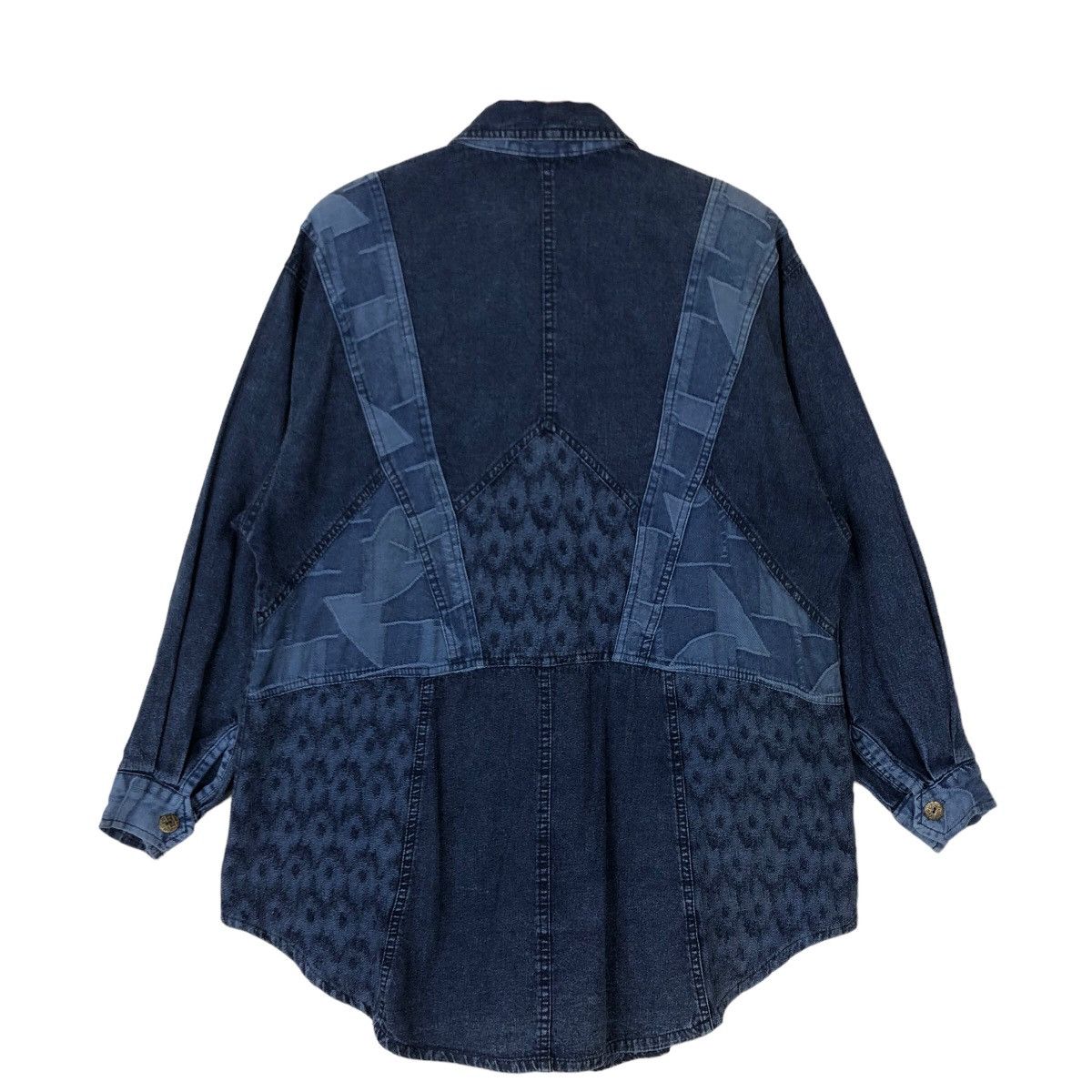 Blue Blue Japan VINTAGE SISOKO INDIGO BLUE BLUE JAPAN DESIGN JACKET Size US M / EU 48-50 / 2 - 7 Thumbnail