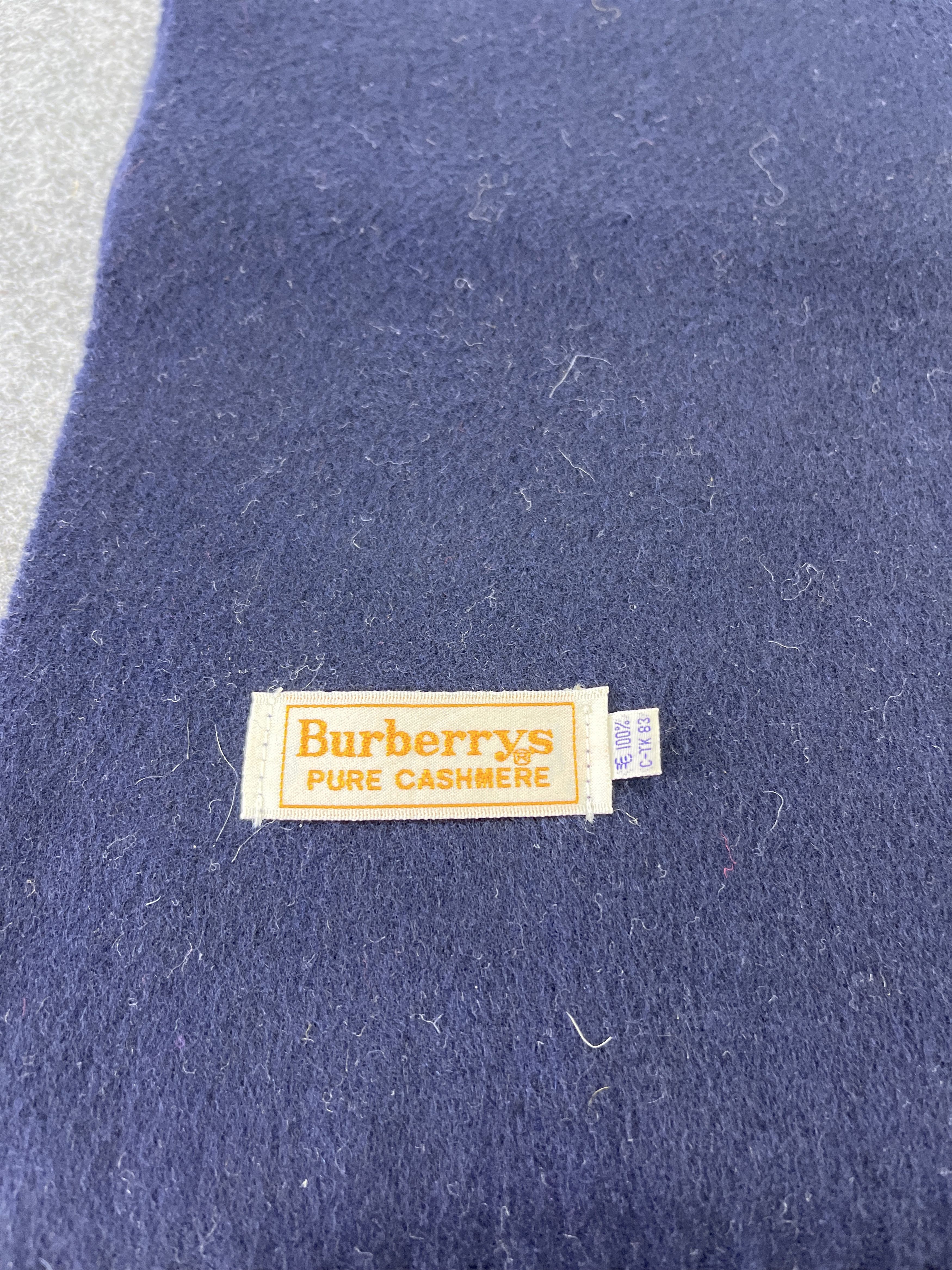 Burberry × Vintage BURBERRY SCARVES / MUFFLER / NECKWEAR T234 Size ONE SIZE - 6 Thumbnail