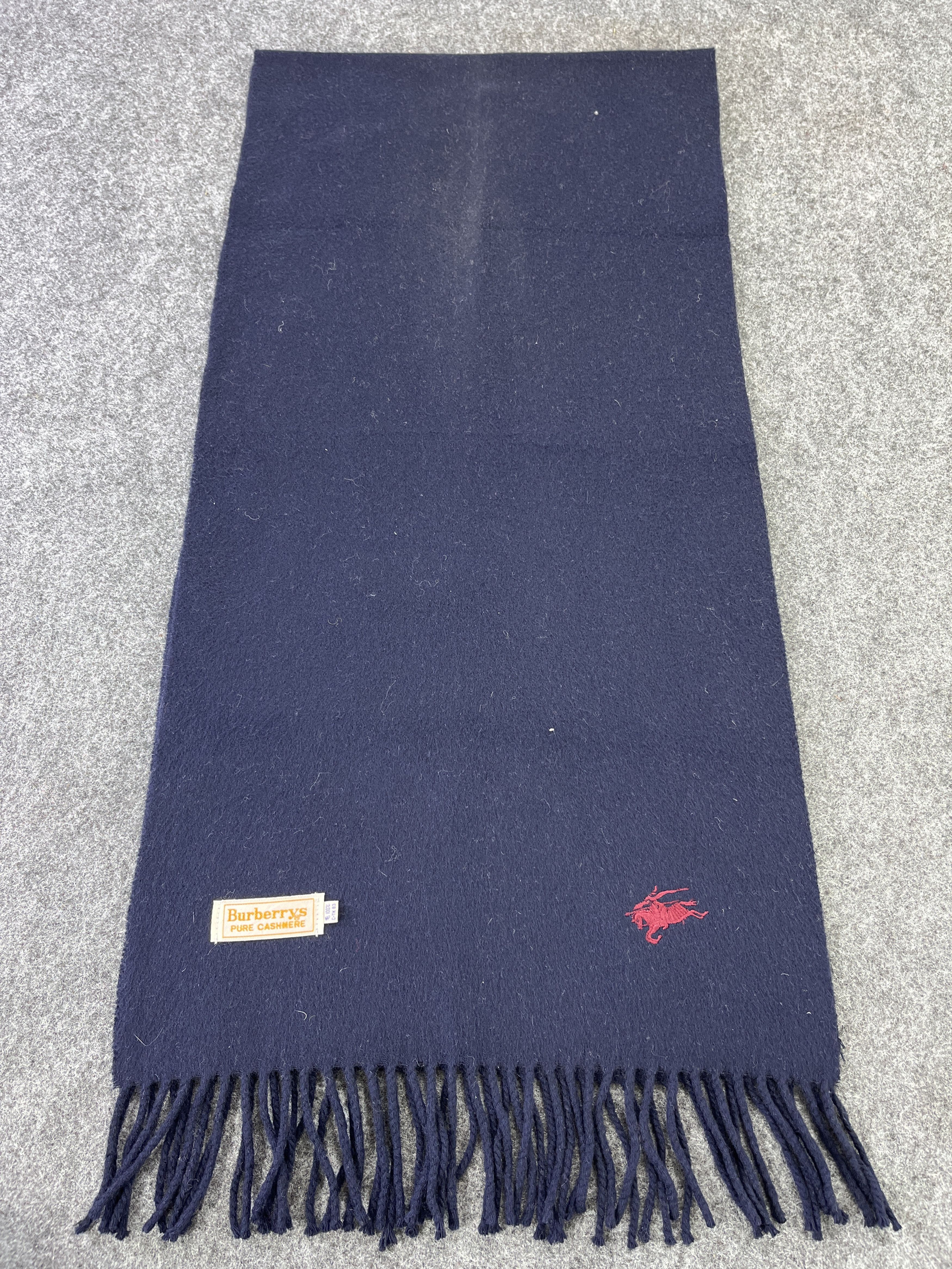 Burberry × Vintage BURBERRY SCARVES / MUFFLER / NECKWEAR T234 Size ONE SIZE - 2 Thumbnail