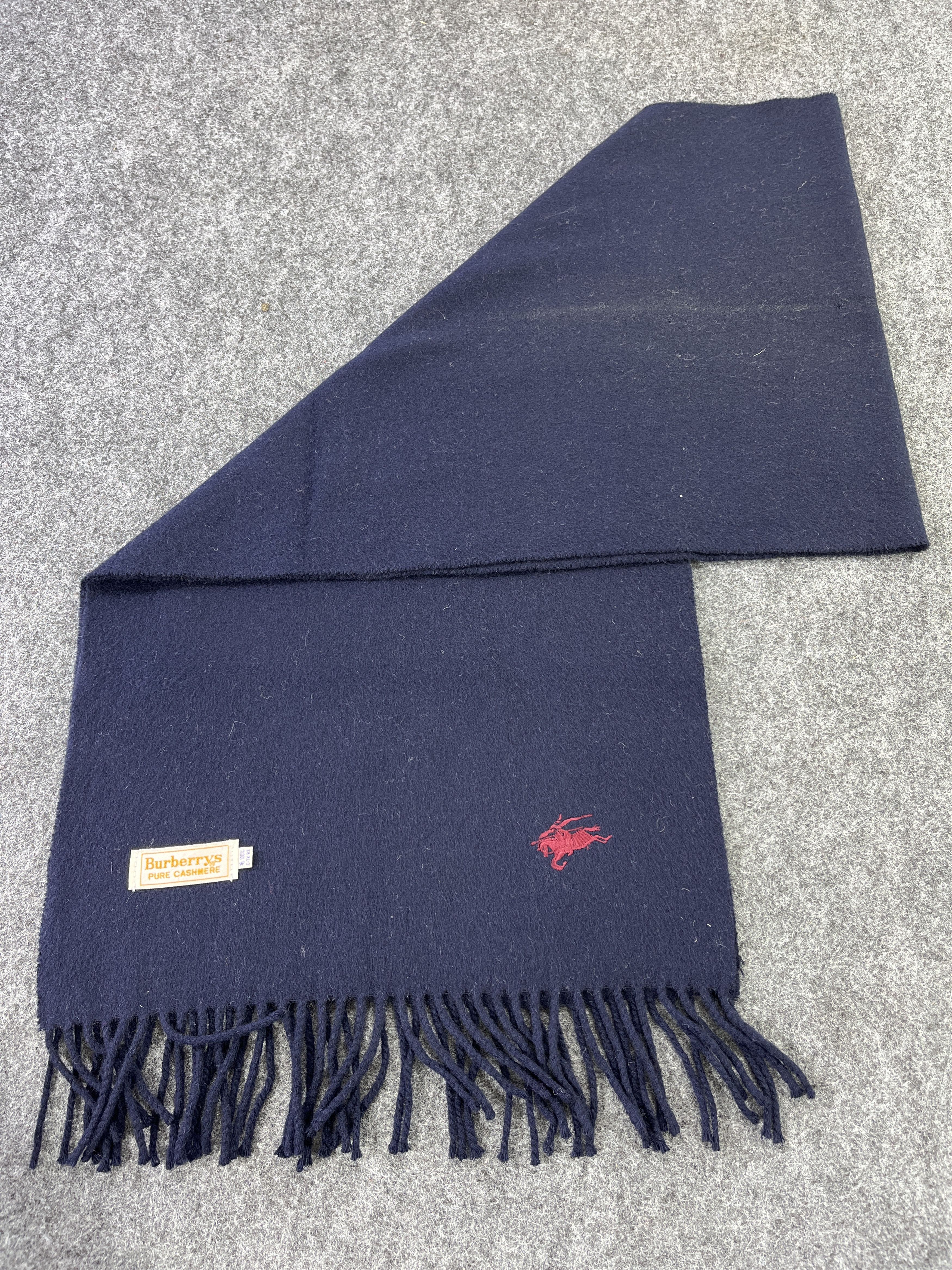 Burberry × Vintage BURBERRY SCARVES / MUFFLER / NECKWEAR T234 Size ONE SIZE - 3 Thumbnail