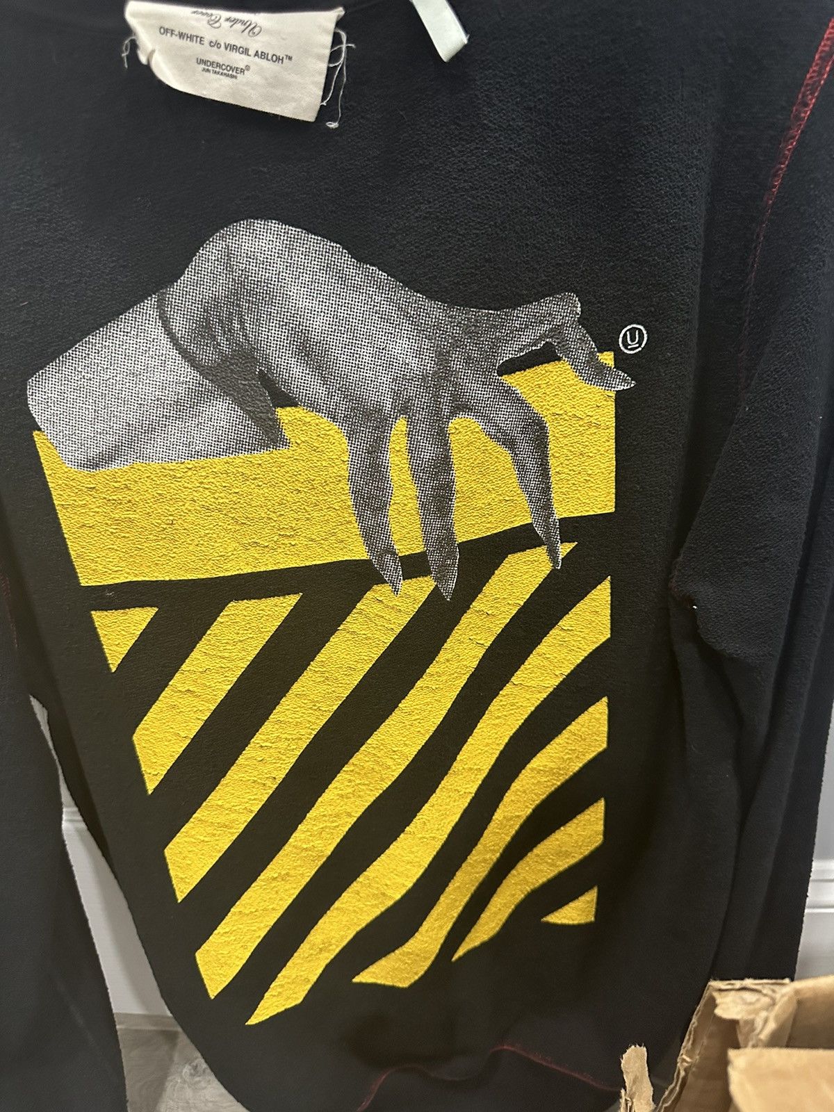 Off-White × Undercover Double sided Off white x undercover sweatshirt Size US L / EU 52-54 / 3 - 1 Thumbnail