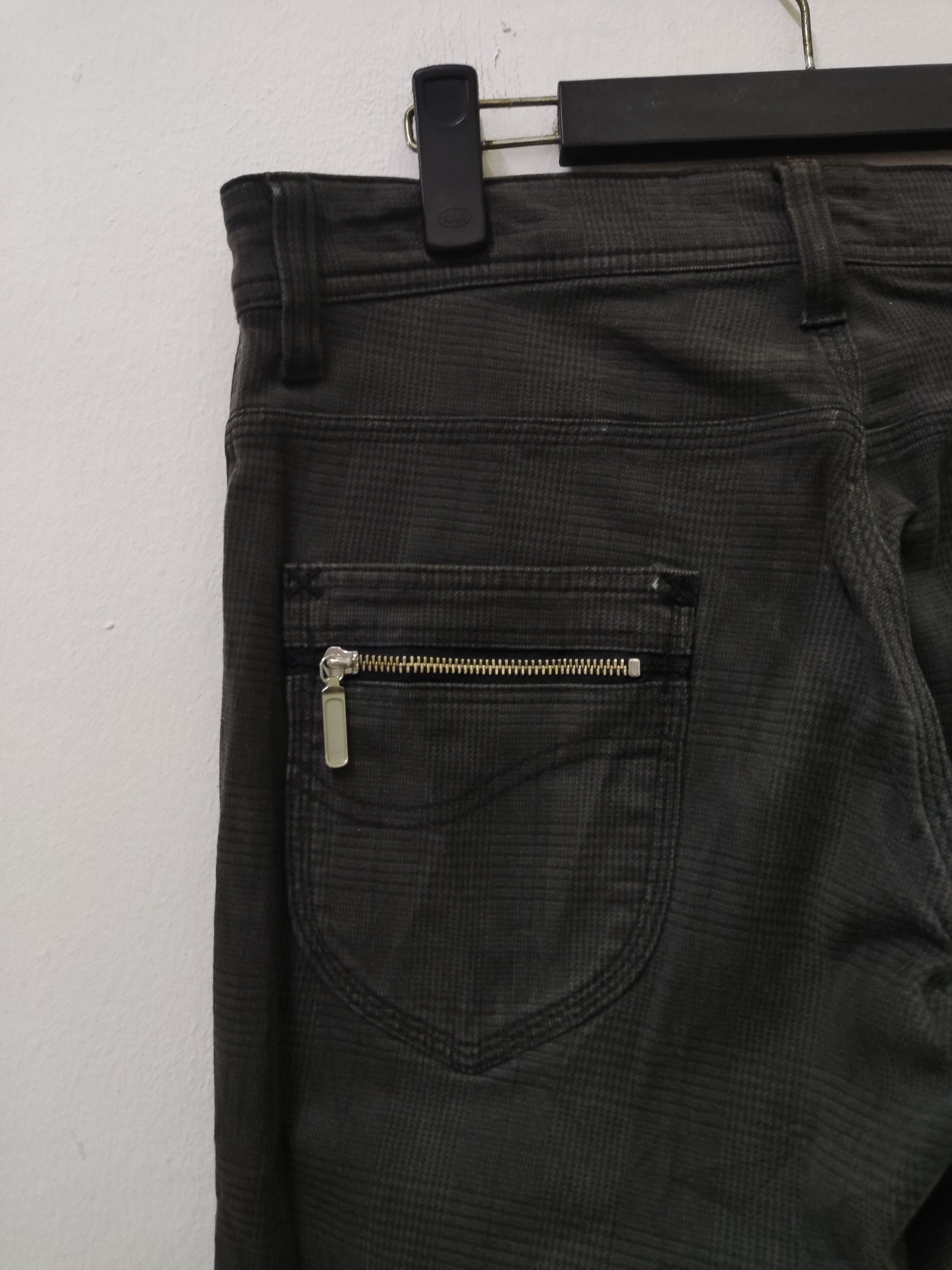 Jean Lee Riders Check Multi Zipper Pants Size US 32 / EU 48 - 10 Thumbnail