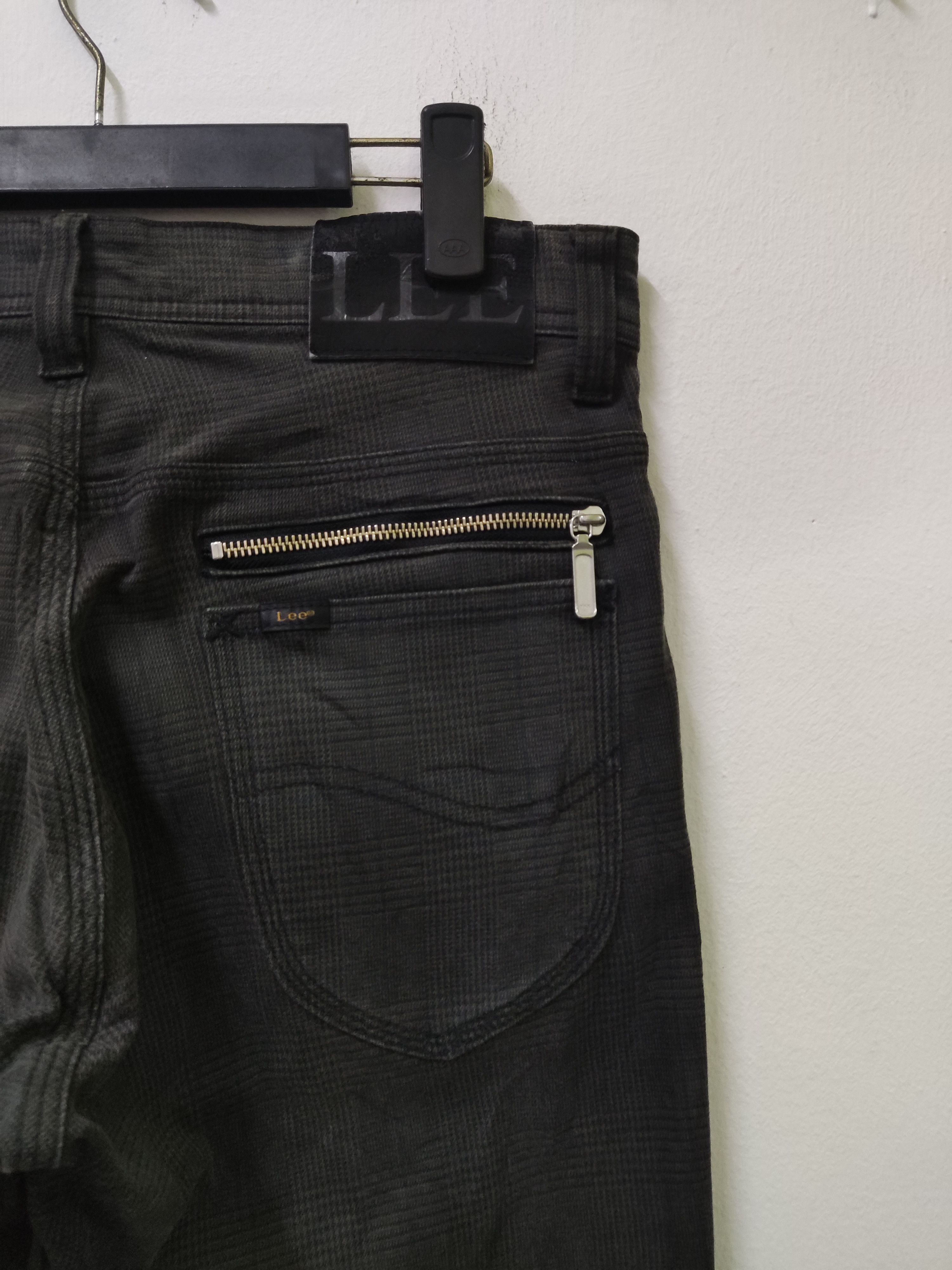 Jean Lee Riders Check Multi Zipper Pants Size US 32 / EU 48 - 9 Thumbnail