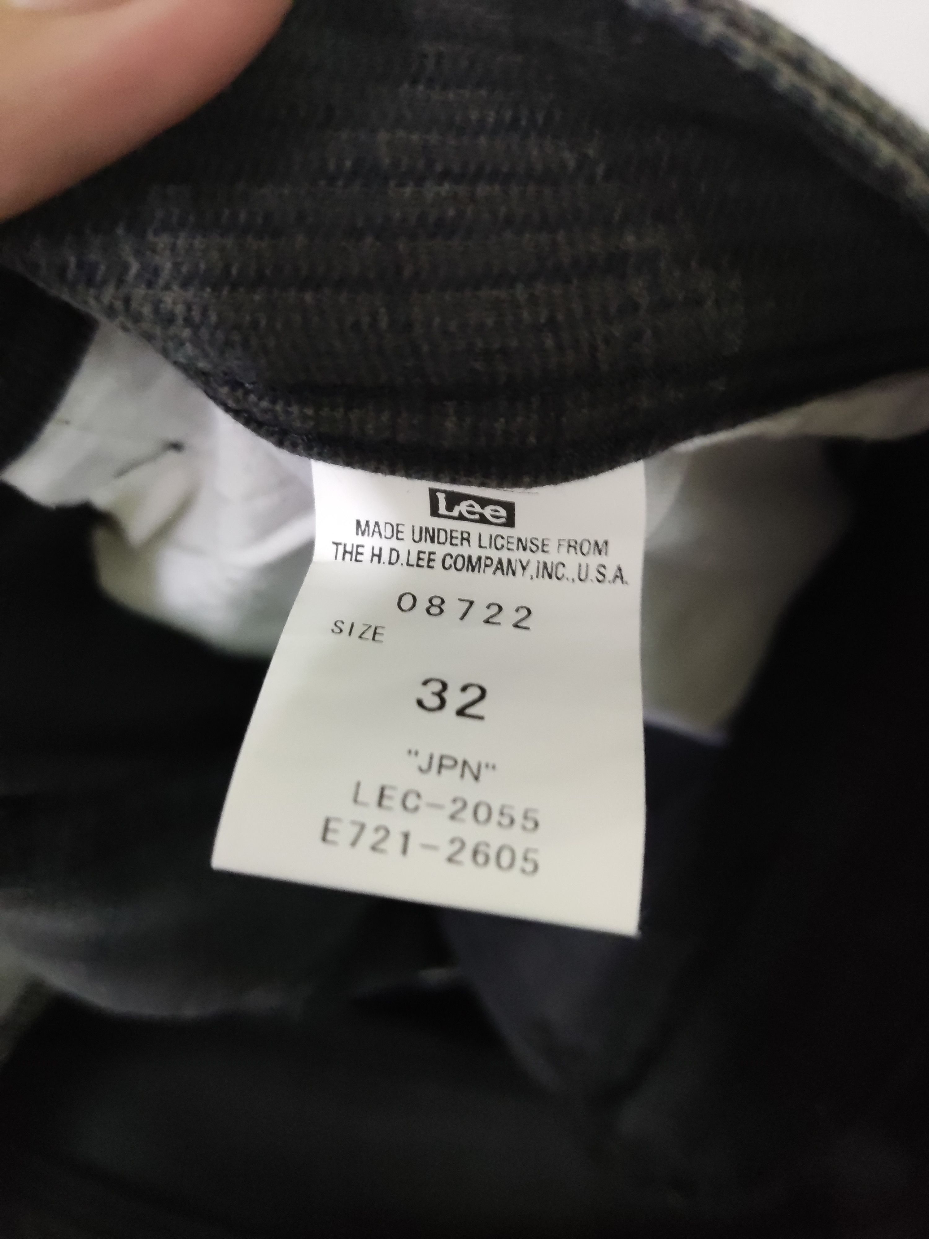 Jean Lee Riders Check Multi Zipper Pants Size US 32 / EU 48 - 13 Thumbnail