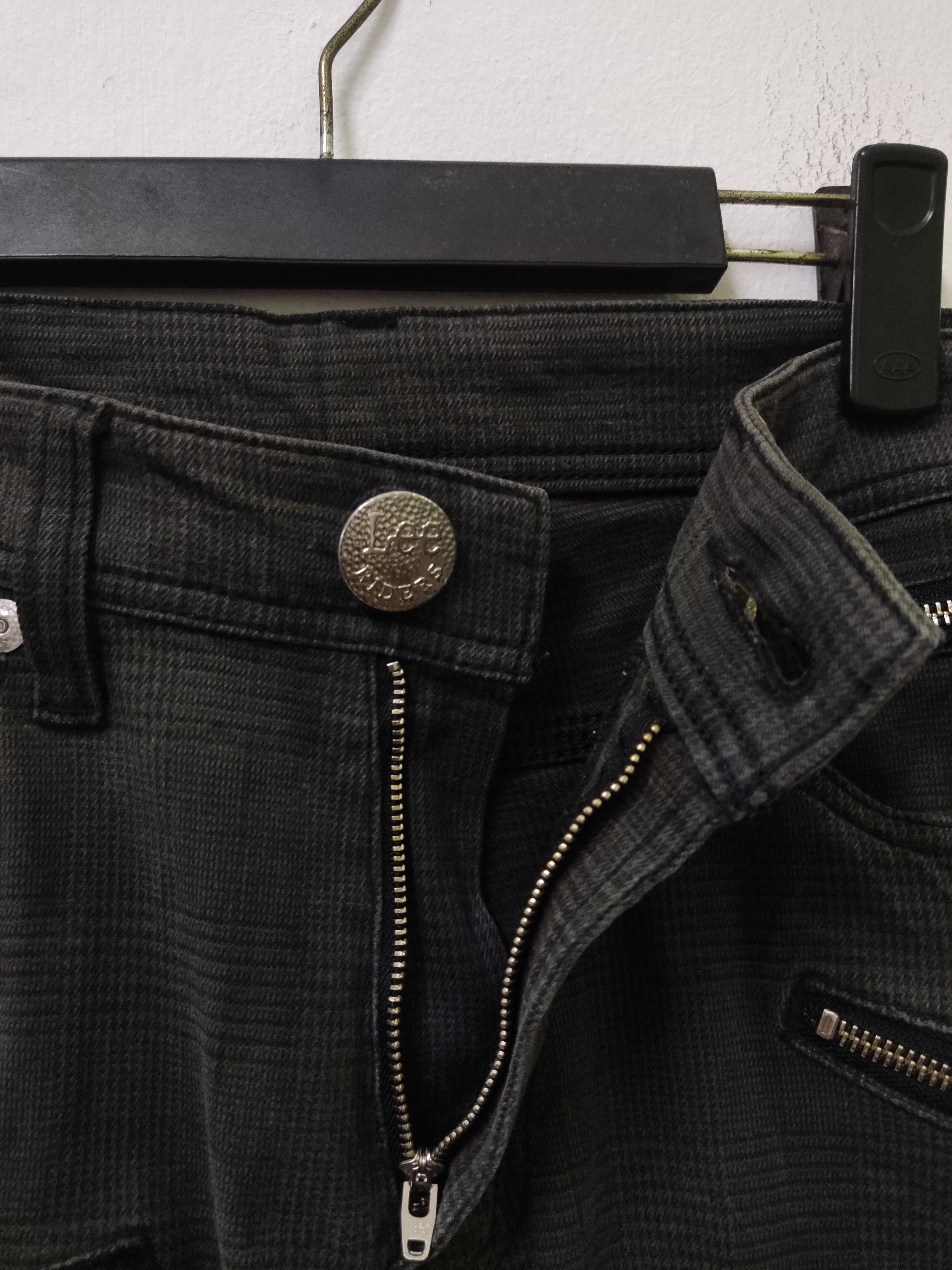 Jean Lee Riders Check Multi Zipper Pants Size US 32 / EU 48 - 7 Thumbnail