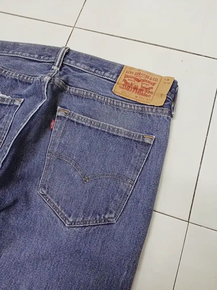 Levi's Vintage Levis 501 Blue Jeans 38x43 Size US 38 / EU 54 - 6 Thumbnail