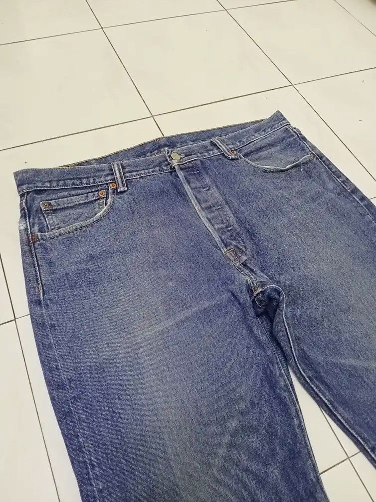 Levi's Vintage Levis 501 Blue Jeans 38x43 Size US 38 / EU 54 - 3 Thumbnail