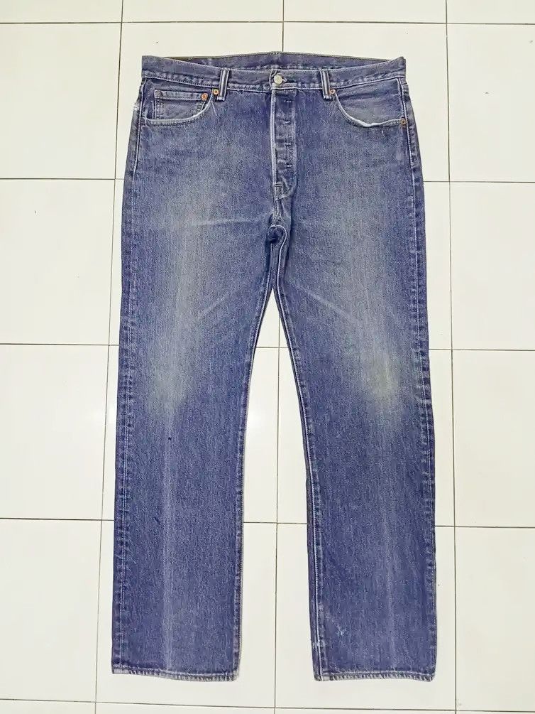 Levi's Vintage Levis 501 Blue Jeans 38x43 Size US 38 / EU 54 - 1 Thumbnail