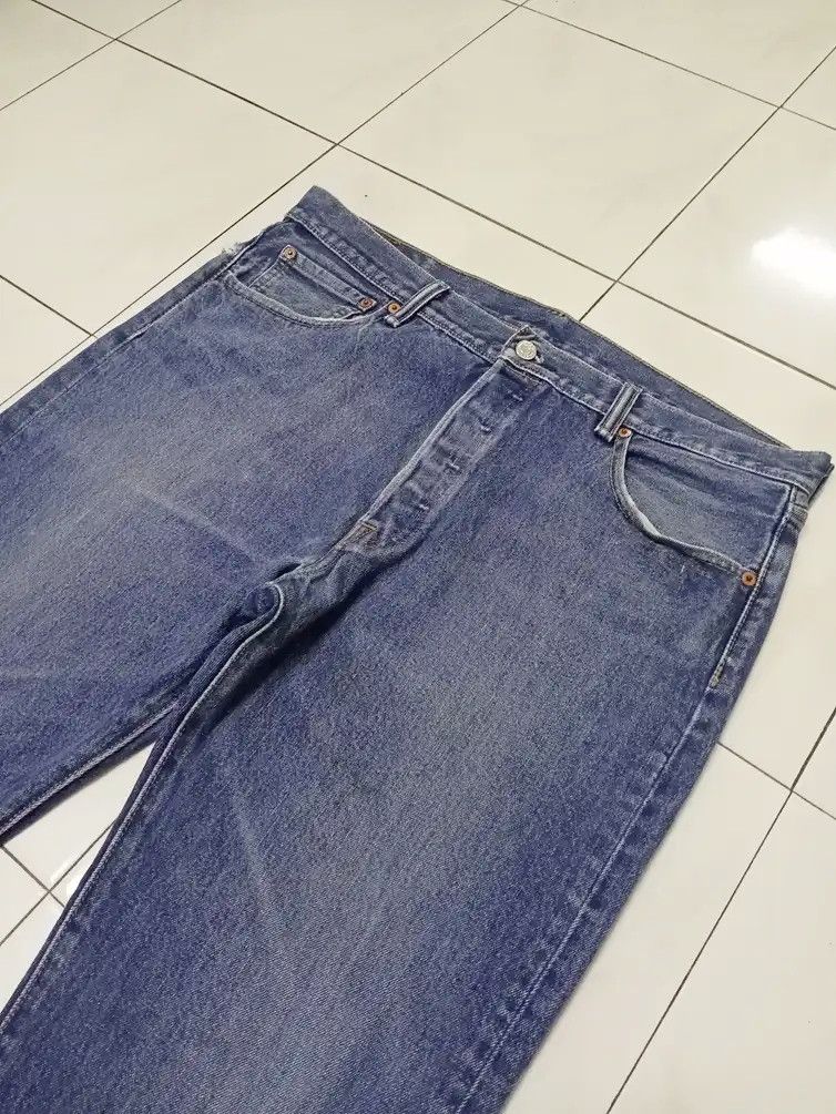 Levi's Vintage Levis 501 Blue Jeans 38x43 Size US 38 / EU 54 - 4 Thumbnail