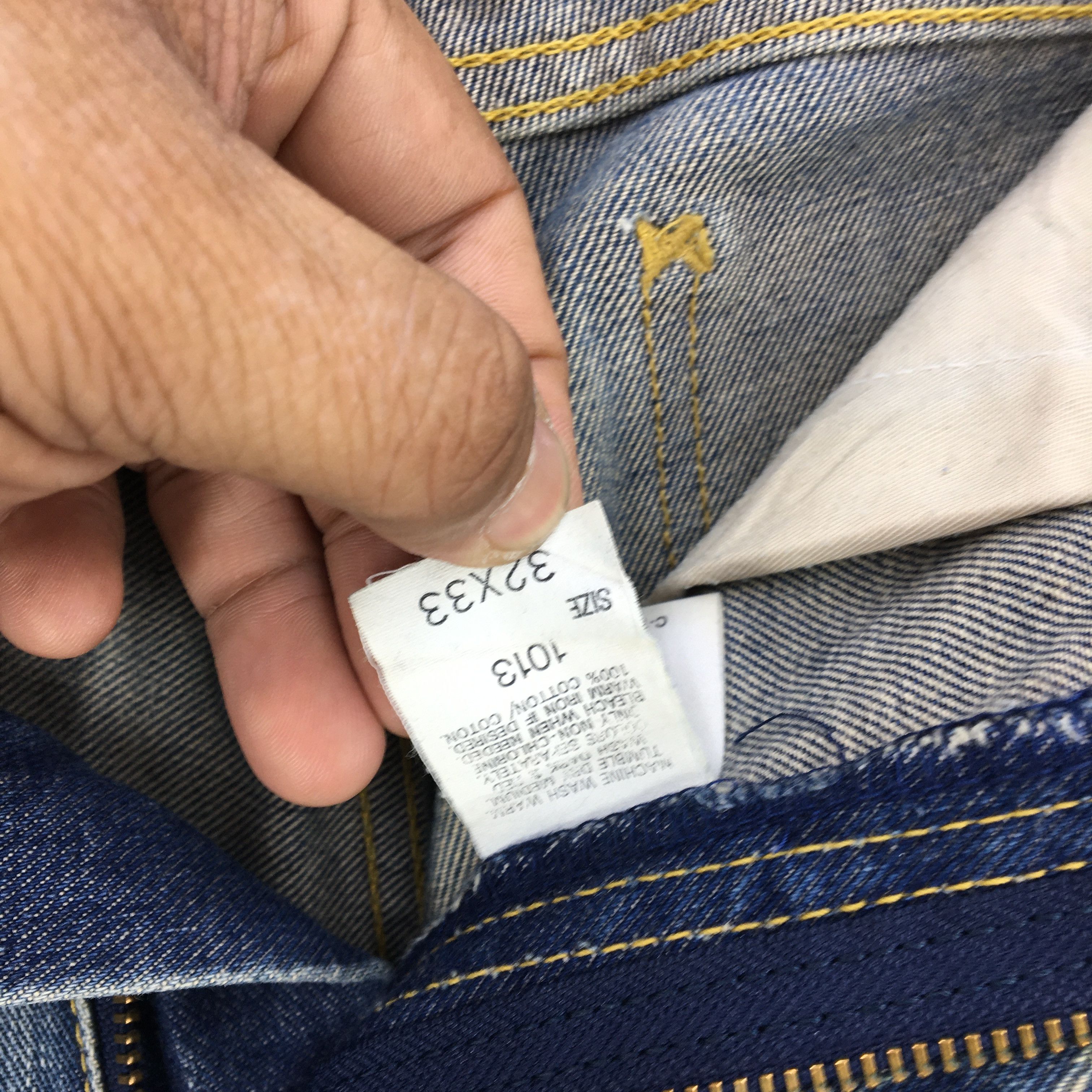 Lee Vintage Lee Distressed Jeans Lee Riders Denim Grunge Pants Size US 30 / EU 46 - 7 Thumbnail