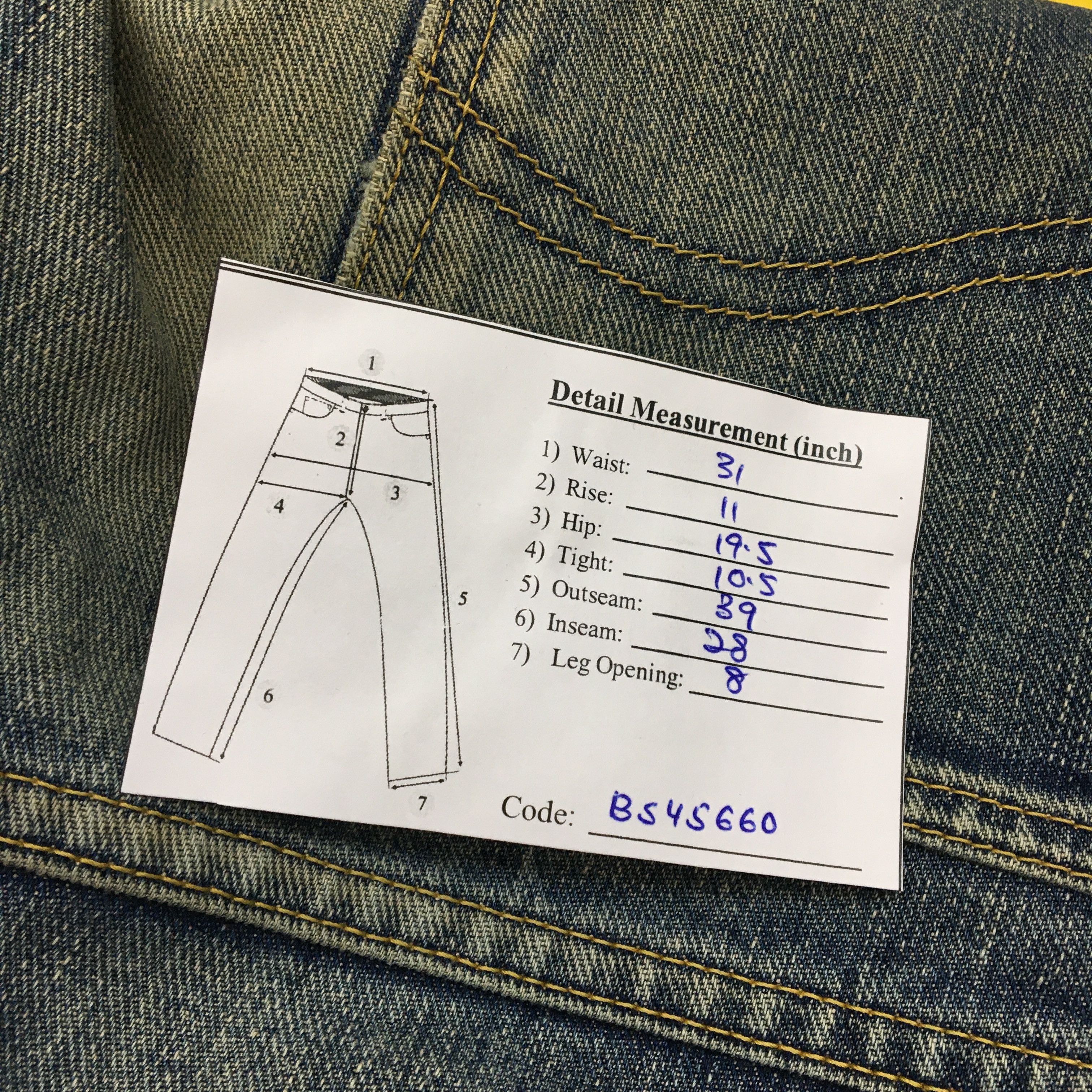 Lee Vintage Lee Distressed Jeans Lee Riders Denim Grunge Pants Size US 30 / EU 46 - 9 Thumbnail