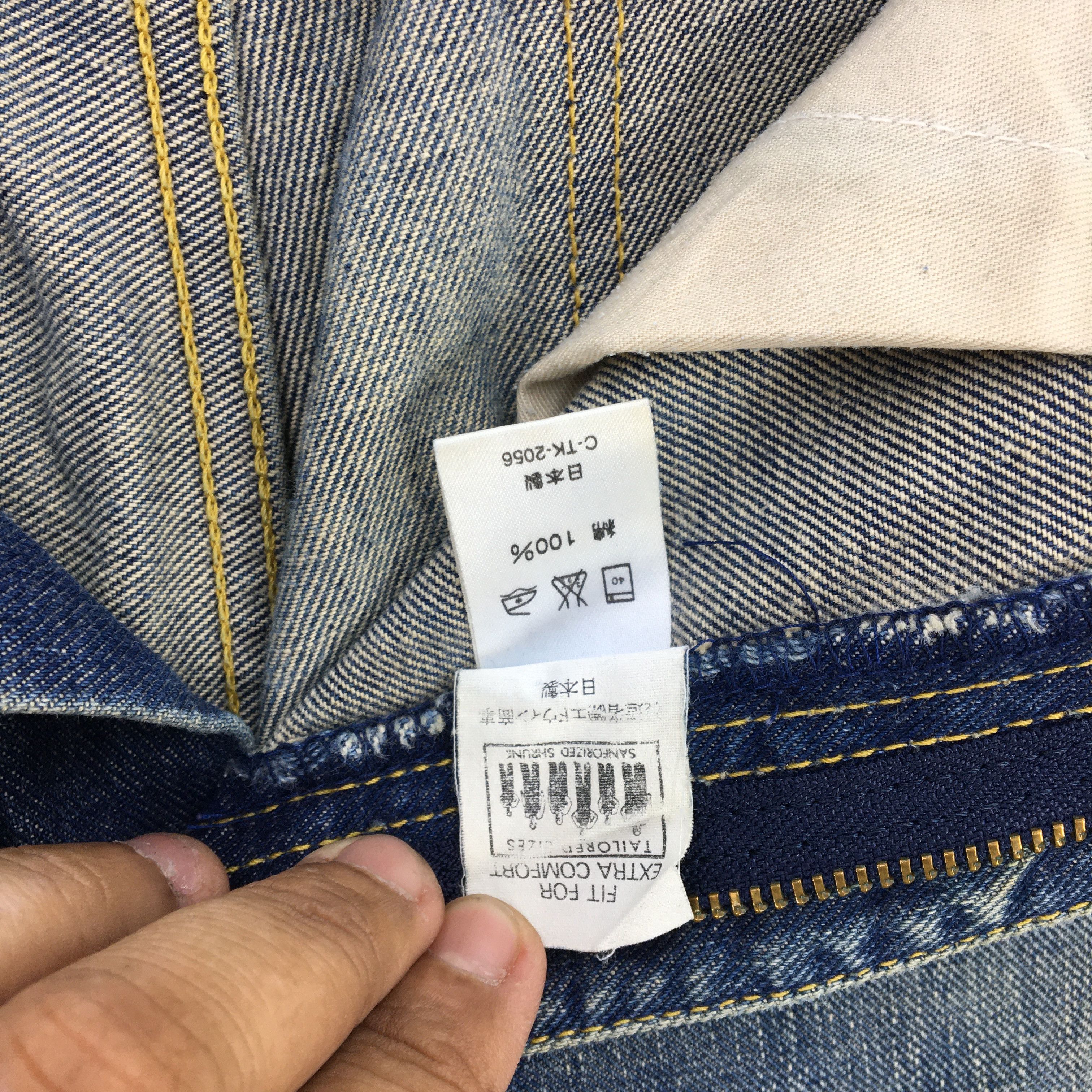 Lee Vintage Lee Distressed Jeans Lee Riders Denim Grunge Pants Size US 30 / EU 46 - 8 Thumbnail