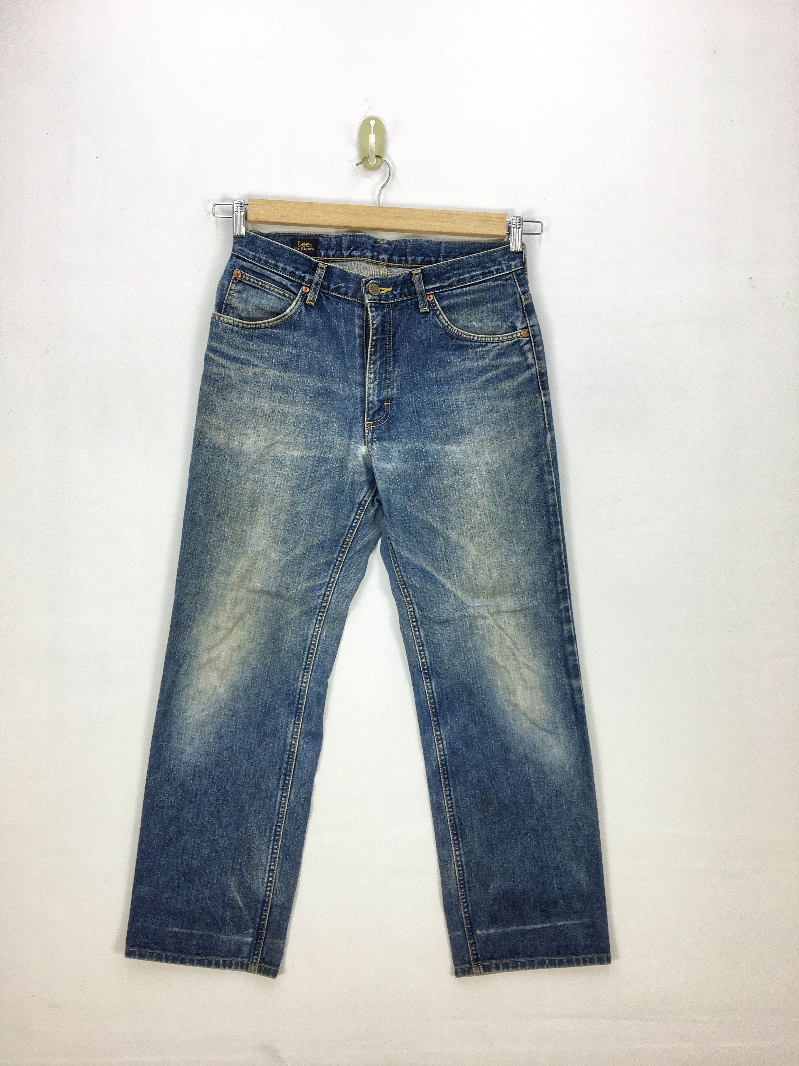 Lee Vintage Lee Distressed Jeans Lee Riders Denim Grunge Pants Size US 30 / EU 46 - 1 Thumbnail