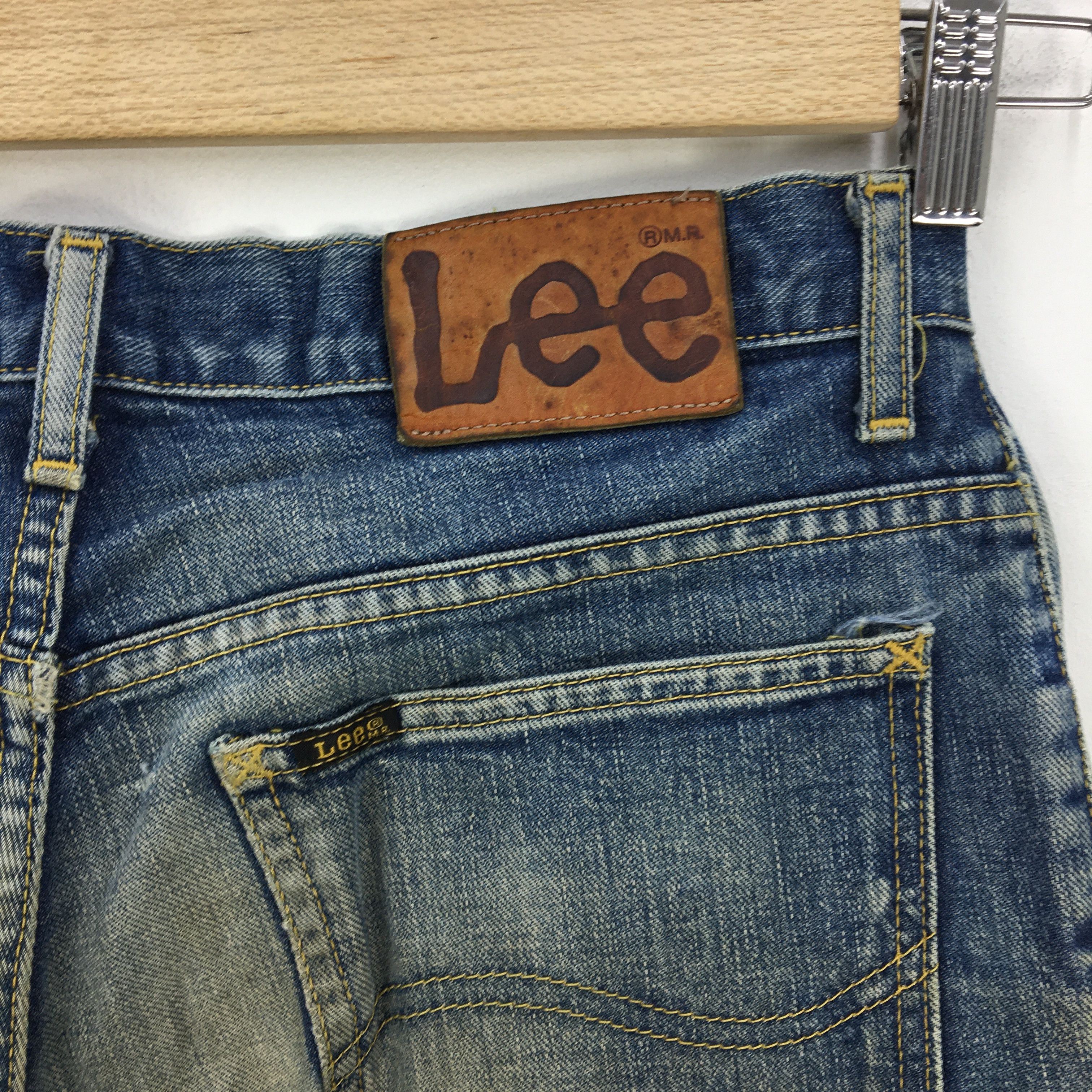 Lee Vintage Lee Distressed Jeans Lee Riders Denim Grunge Pants Size US 30 / EU 46 - 5 Thumbnail