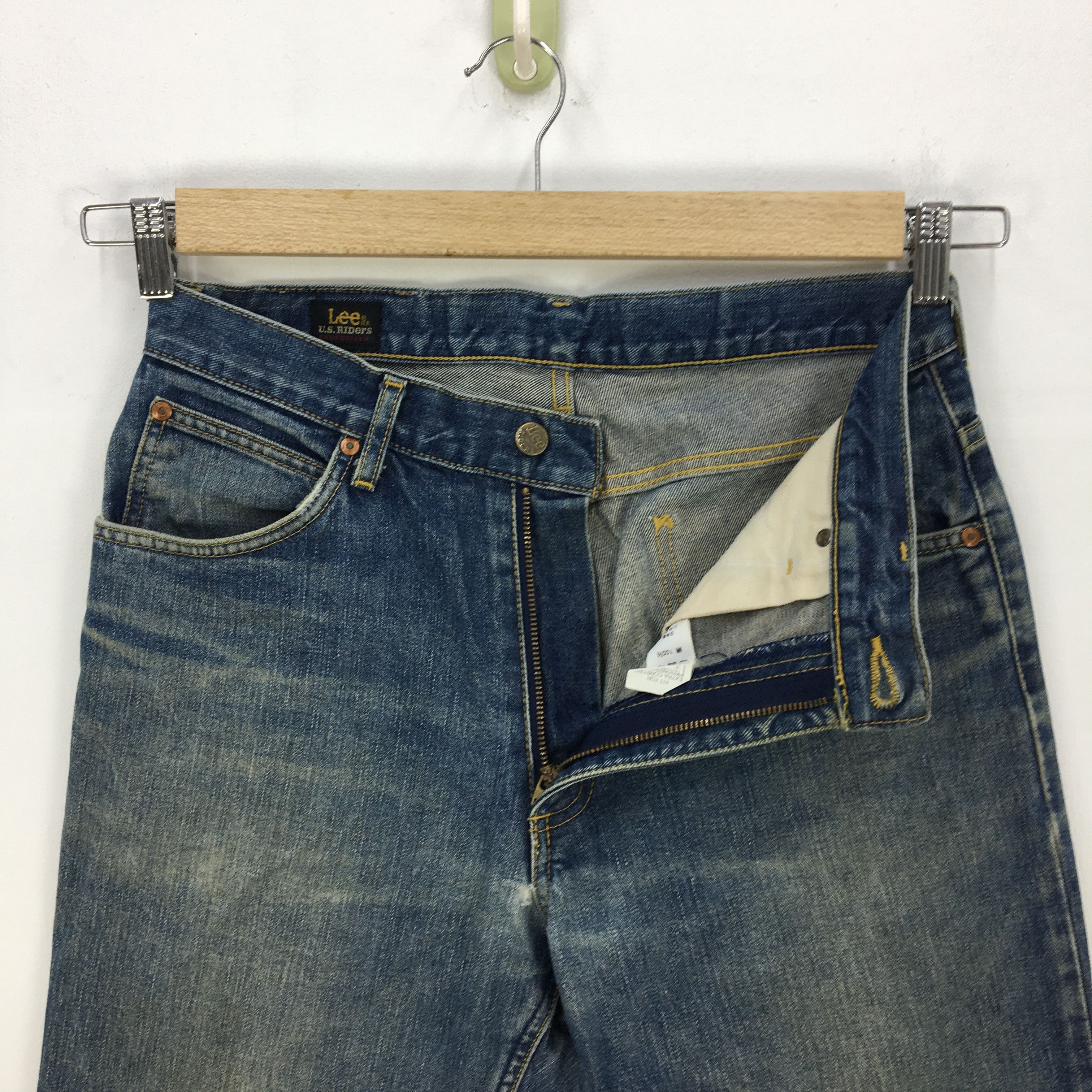 Lee Vintage Lee Distressed Jeans Lee Riders Denim Grunge Pants Size US 30 / EU 46 - 6 Thumbnail