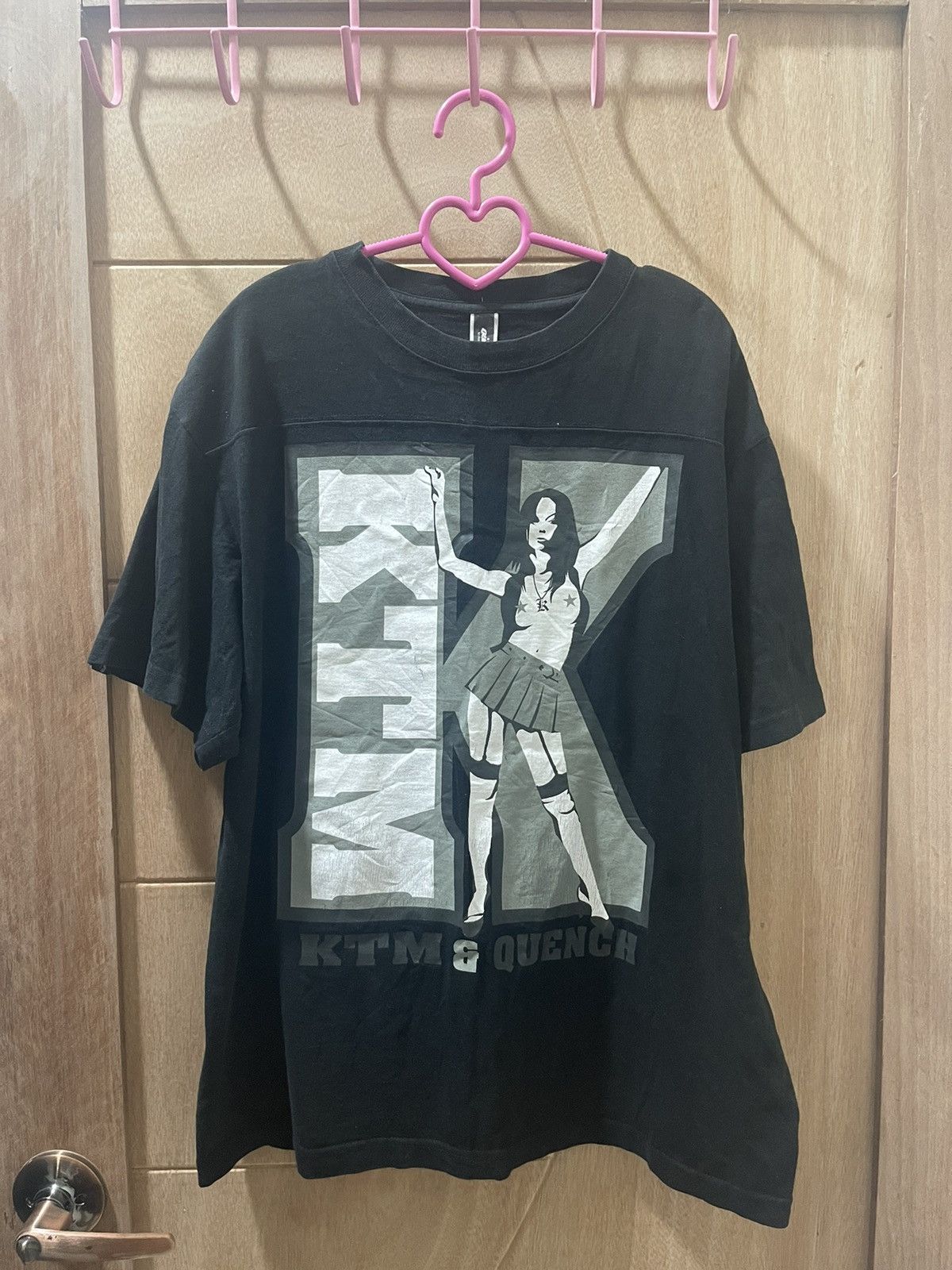 image of Vintage Ktm X Quench Sexy Lady in Black, Men's (Size Large)