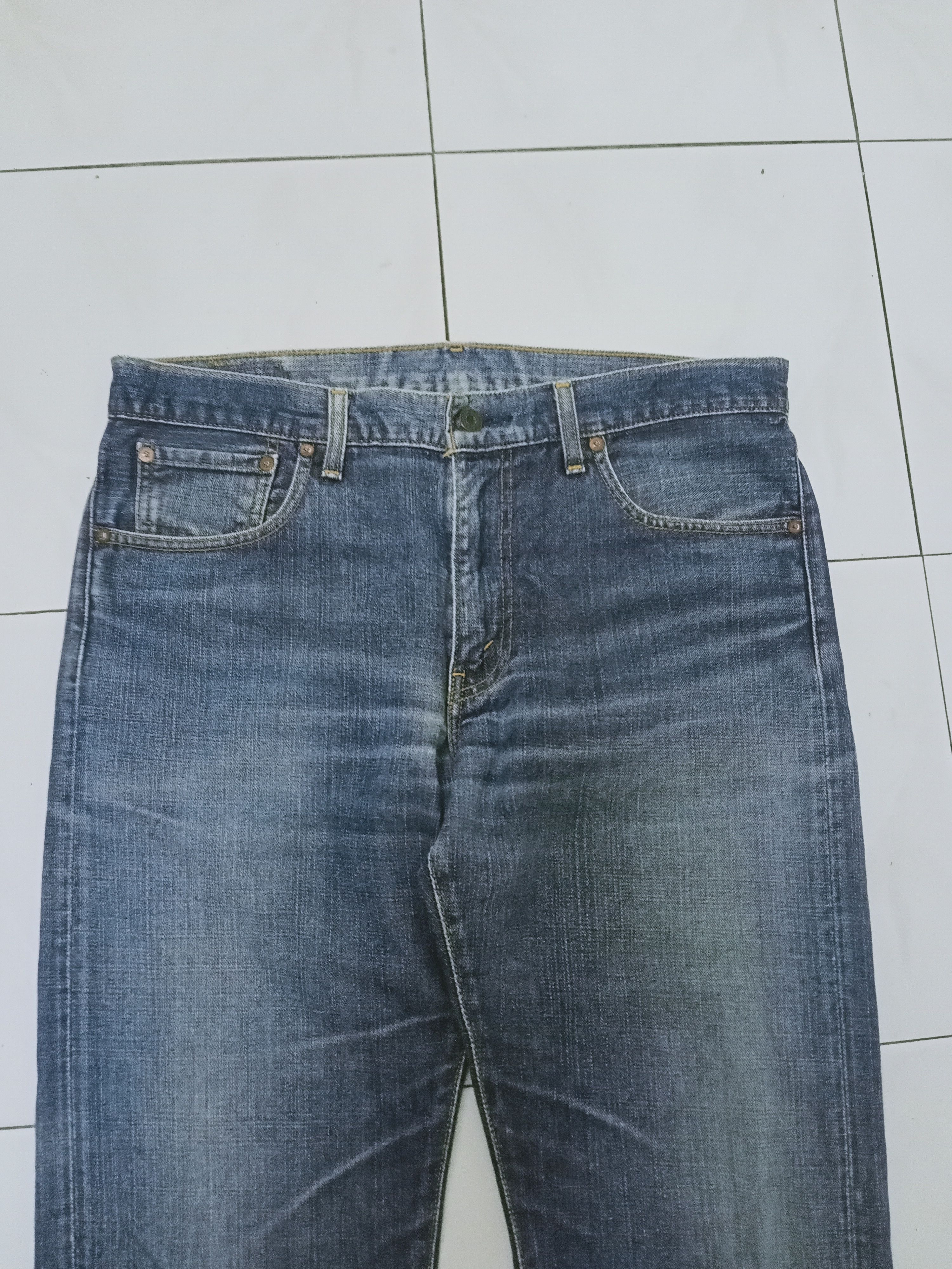 Levi's Vintage Levis 505 Blue Jeans 34x31 Size US 34 / EU 50 - 3 Thumbnail