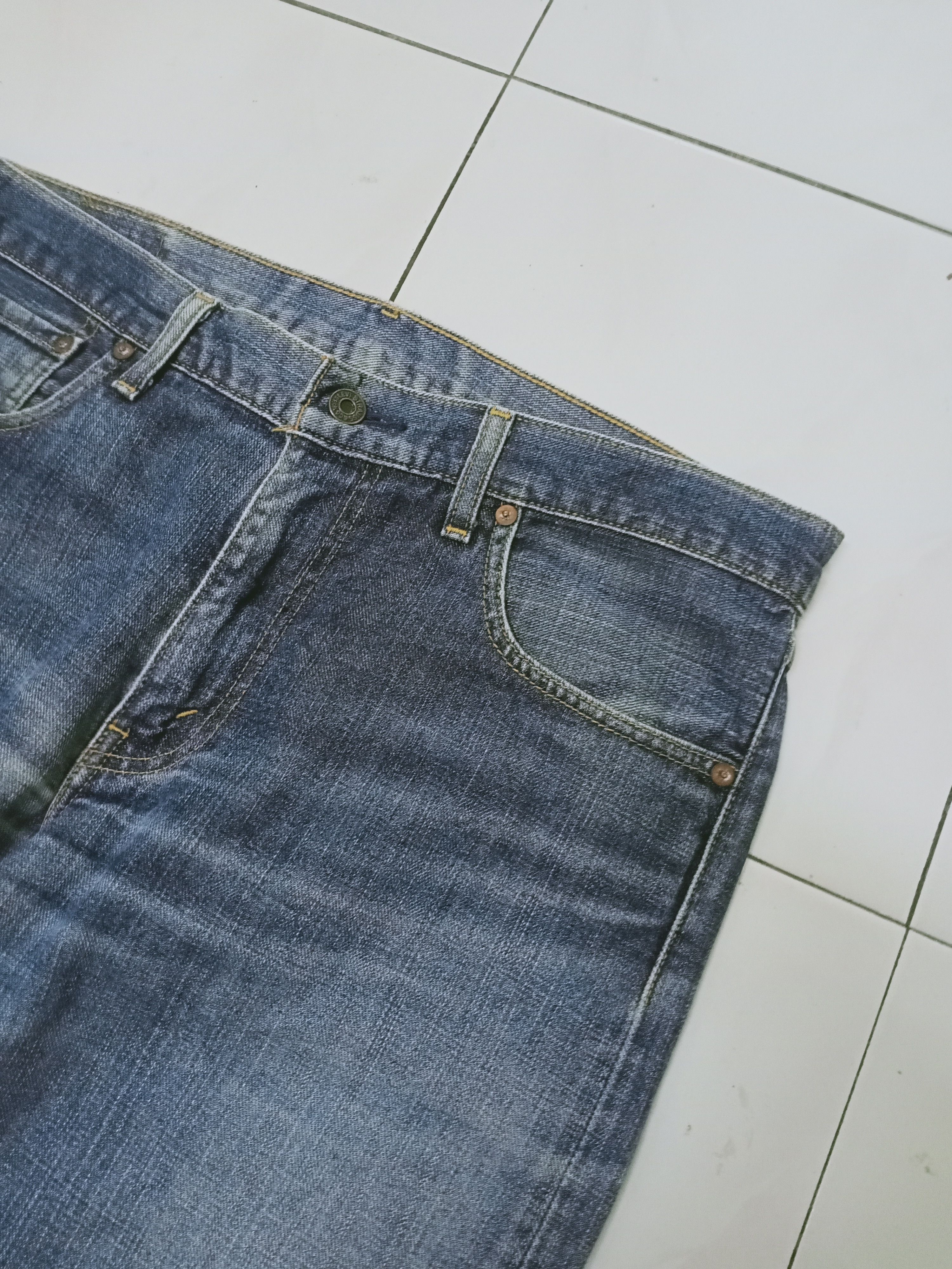 Levi's Vintage Levis 505 Blue Jeans 34x31 Size US 34 / EU 50 - 6 Thumbnail
