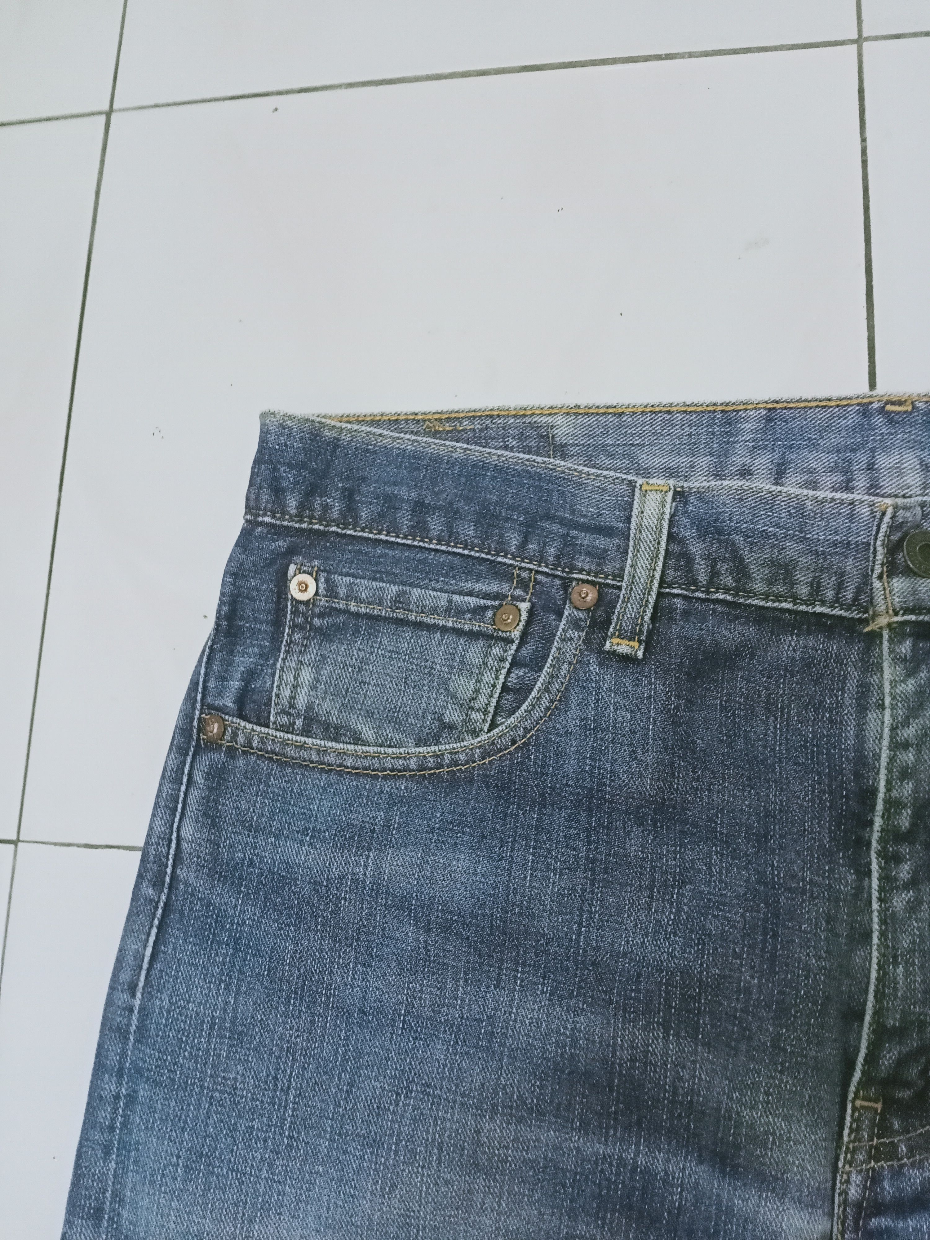 Levi's Vintage Levis 505 Blue Jeans 34x31 Size US 34 / EU 50 - 7 Thumbnail