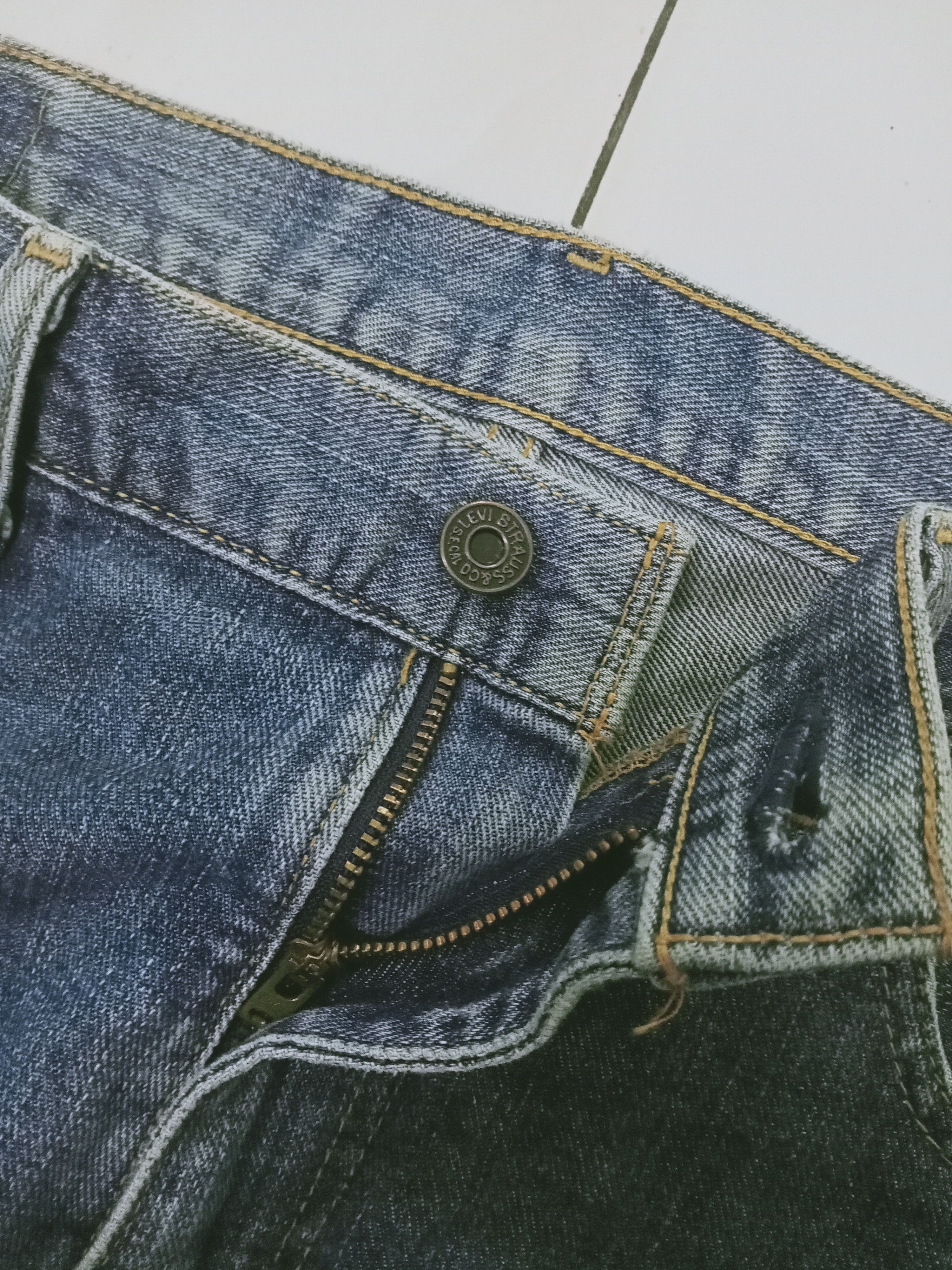 Levi's Vintage Levis 505 Blue Jeans 34x31 Size US 34 / EU 50 - 5 Thumbnail