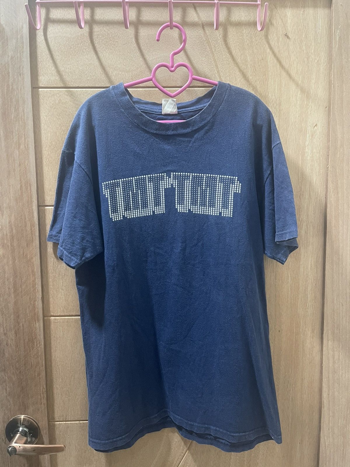 image of Tmt Japan Spell Out in Navy, Men's (Size Medium)