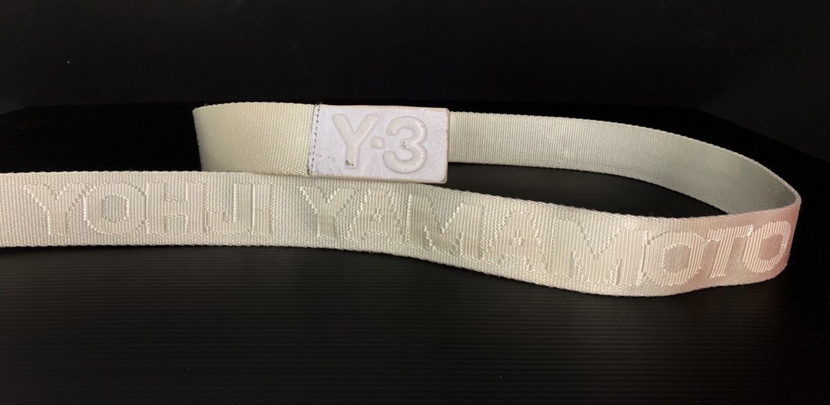 Japanese Brand RARE ‼️ Yohji Yamamoto Y.3 Tactical Belt 🇯🇵 Size ONE SIZE - 3 Thumbnail