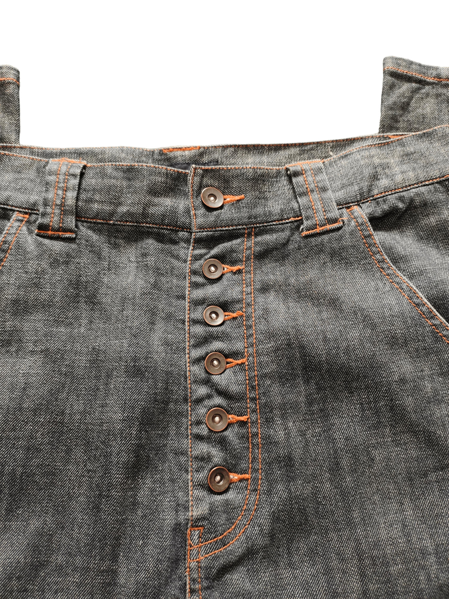 Comme des Garcons × Undercover Rageblue Japan Cut & Sew Drop Crotch Denim Jeans Kapital Size US 32 / EU 48 - 17 Thumbnail