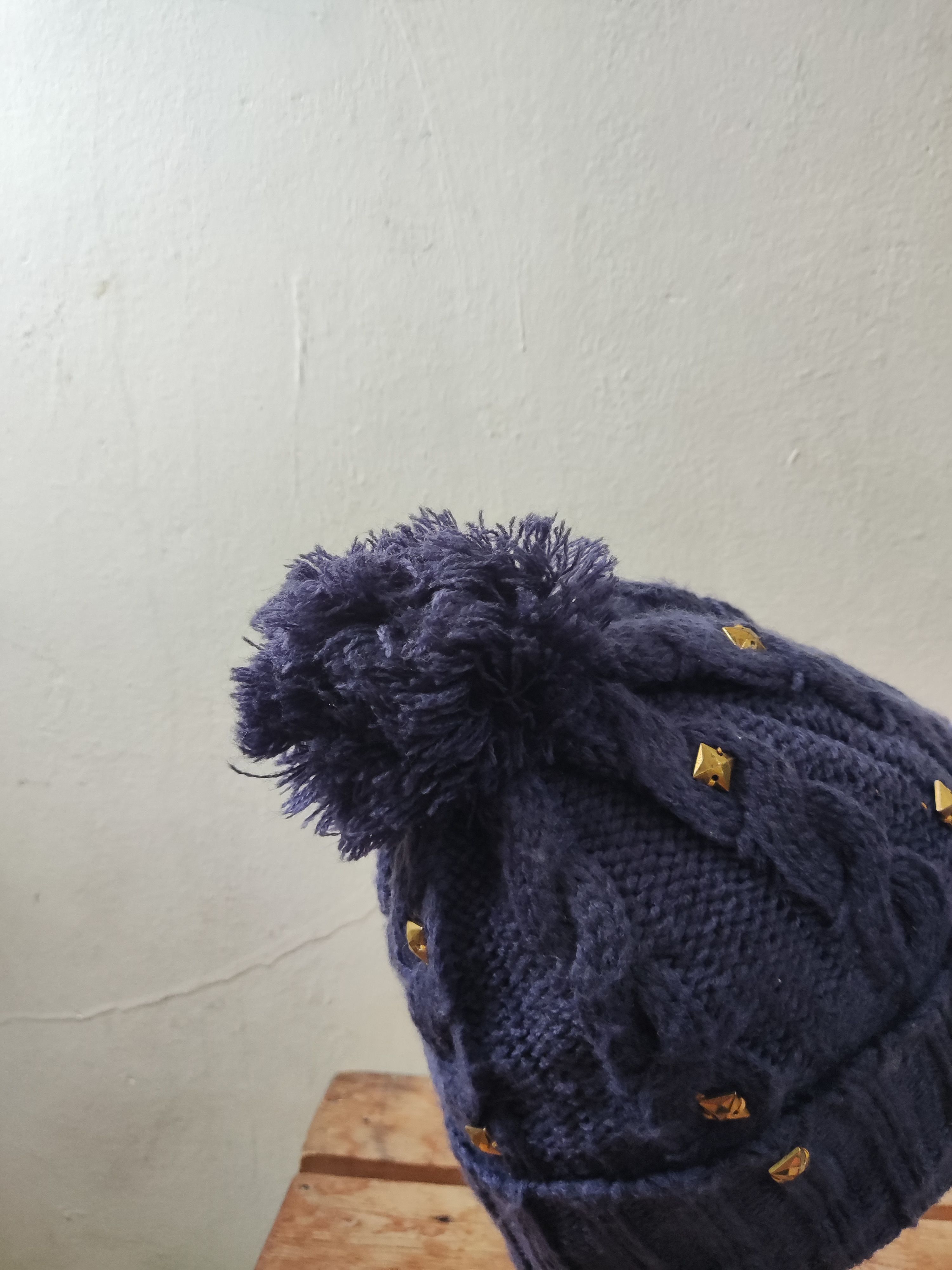 Japanese Brand Japanese Spikes Beanie Hat Size ONE SIZE - 9 Thumbnail