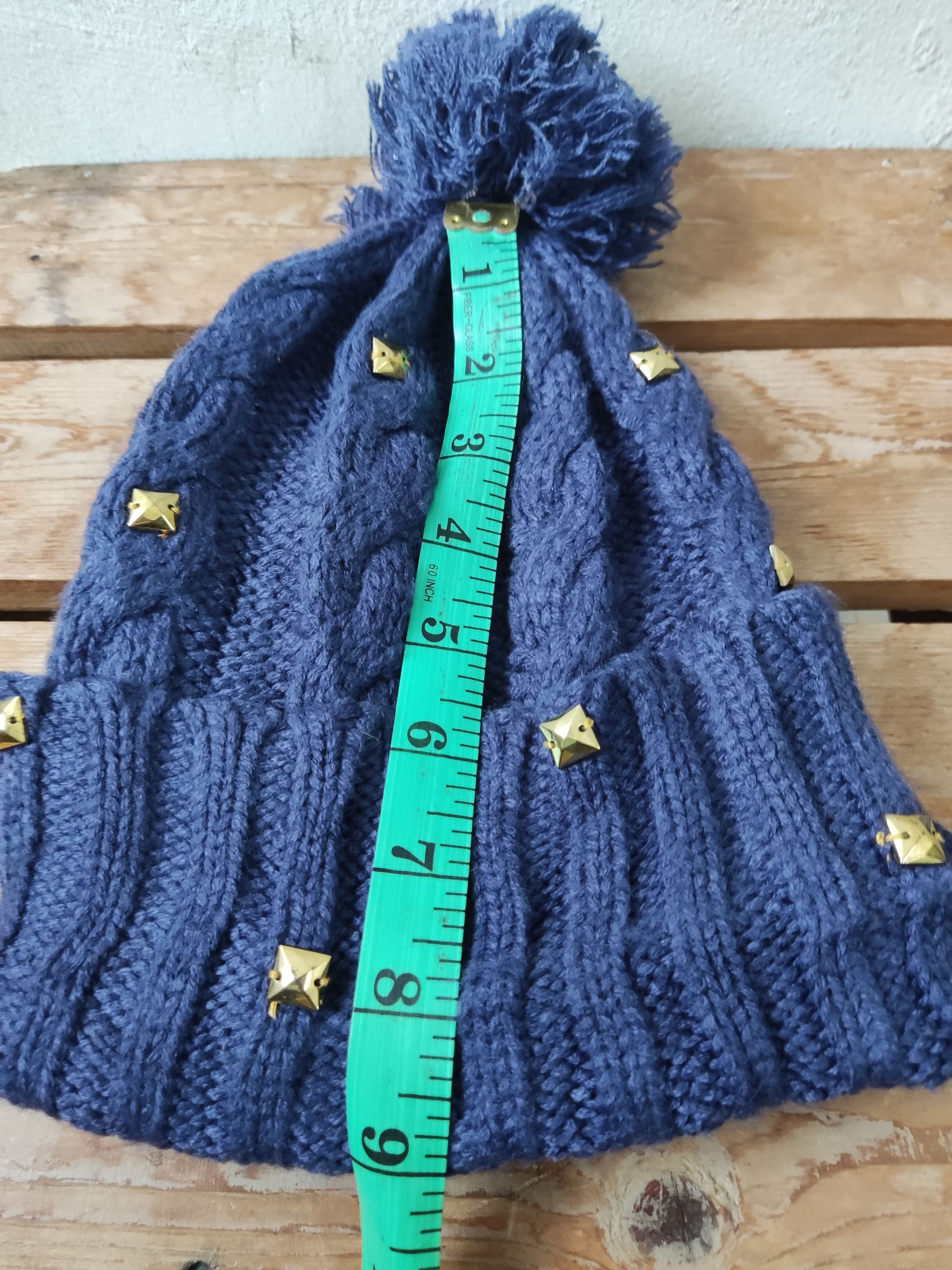 Japanese Brand Japanese Spikes Beanie Hat Size ONE SIZE - 12 Thumbnail
