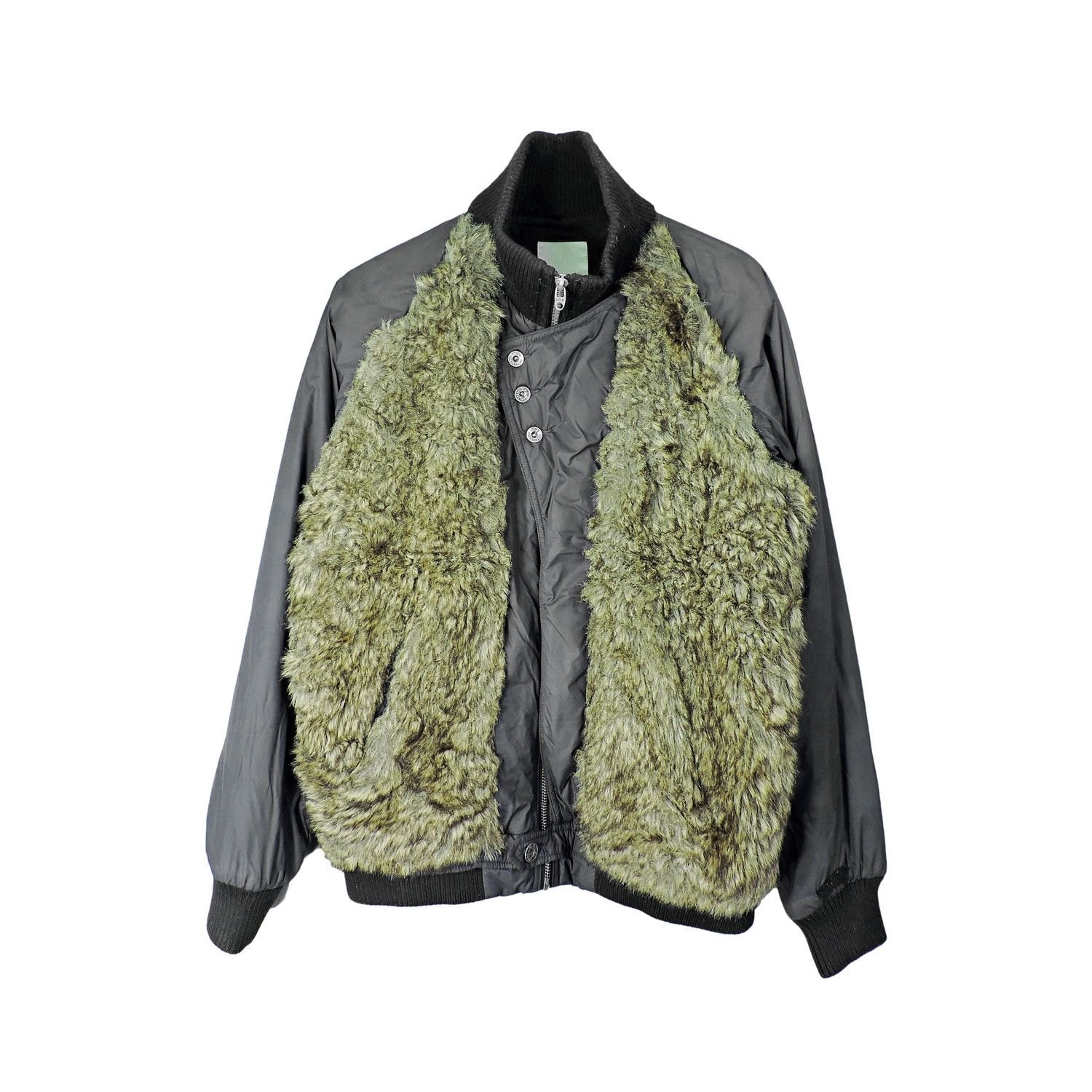 Diesel DIESEL FUR DOCKING BLOUSON BOMBER JACKET Size US S / EU 44-46 / 1 - 1 Thumbnail