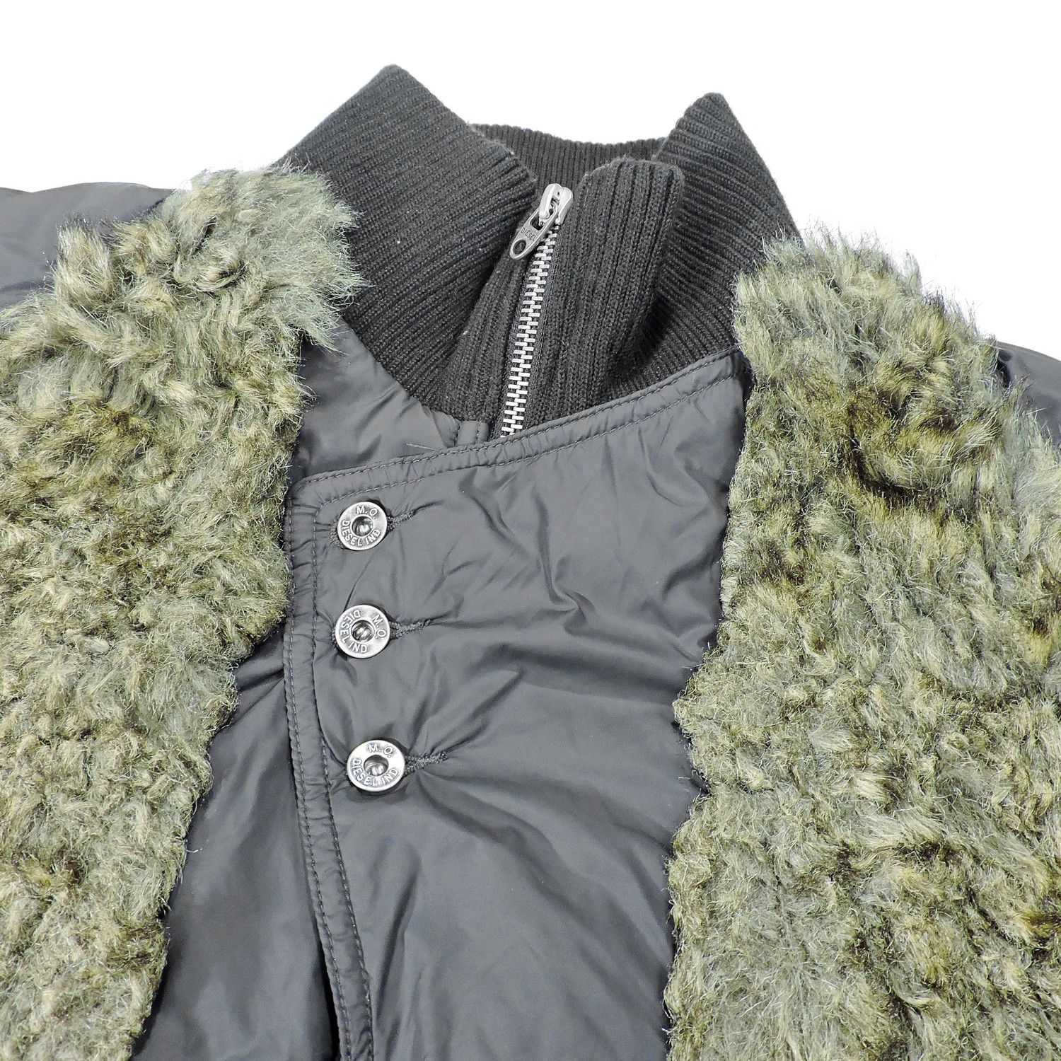 Diesel DIESEL FUR DOCKING BLOUSON BOMBER JACKET Size US S / EU 44-46 / 1 - 9 Thumbnail