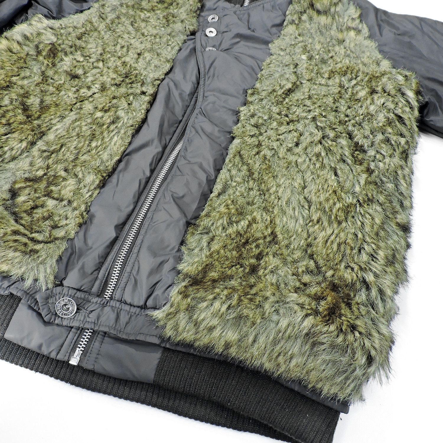 Diesel DIESEL FUR DOCKING BLOUSON BOMBER JACKET Size US S / EU 44-46 / 1 - 10 Thumbnail