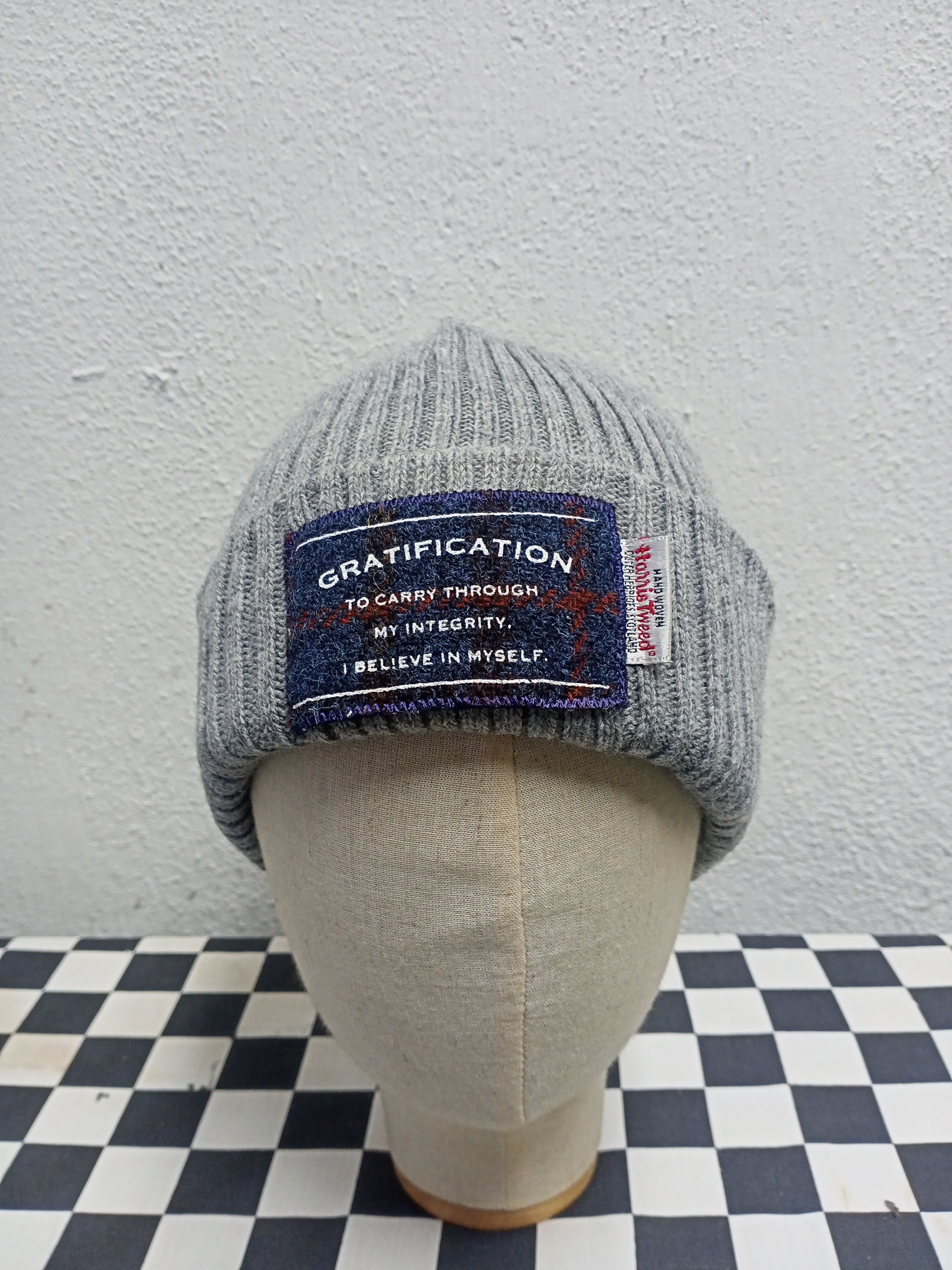 Harris Tweed Harris Tweed Beanie Hat Size ONE SIZE - 1 Thumbnail