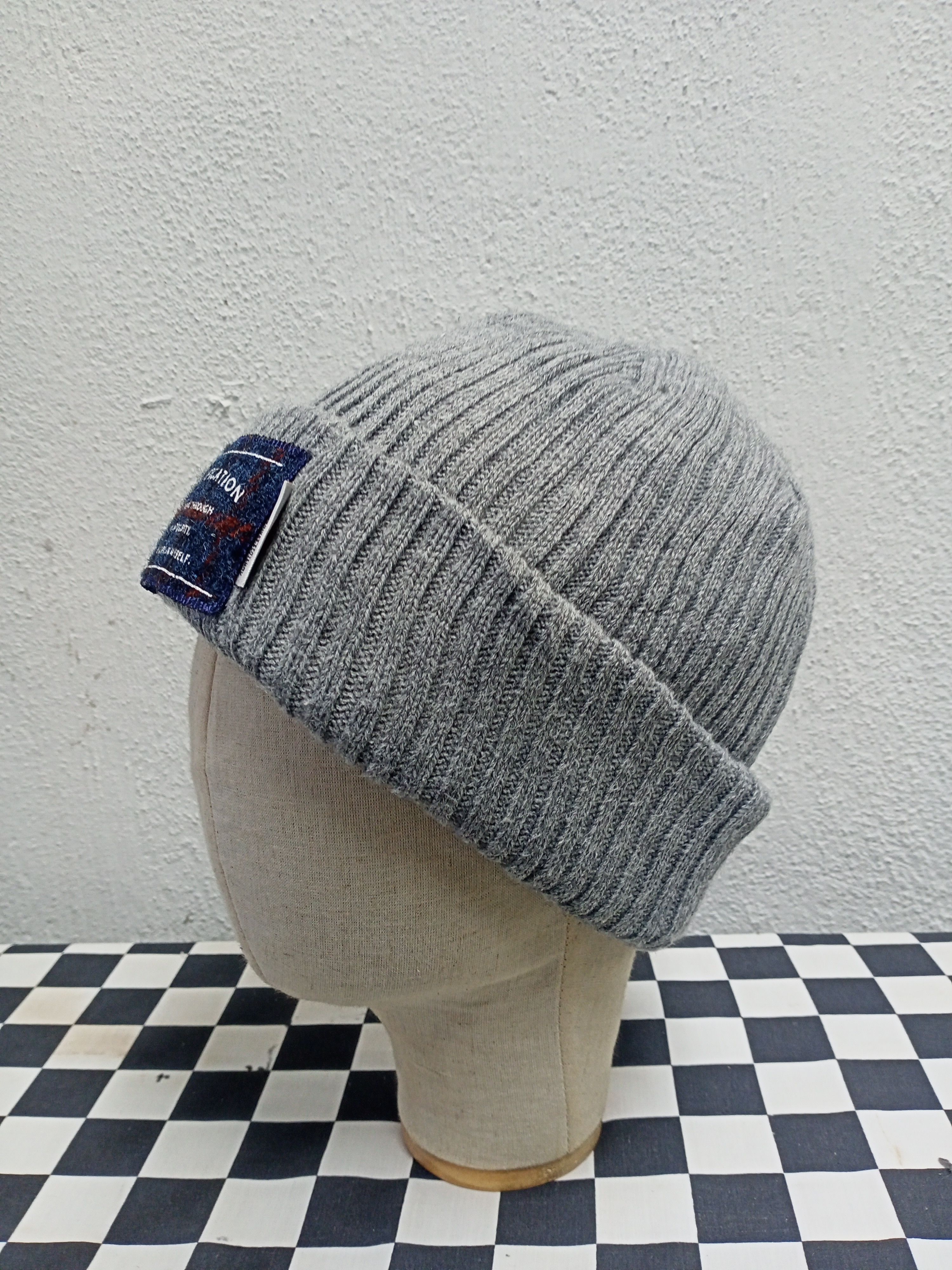 Harris Tweed Harris Tweed Beanie Hat Size ONE SIZE - 3 Thumbnail