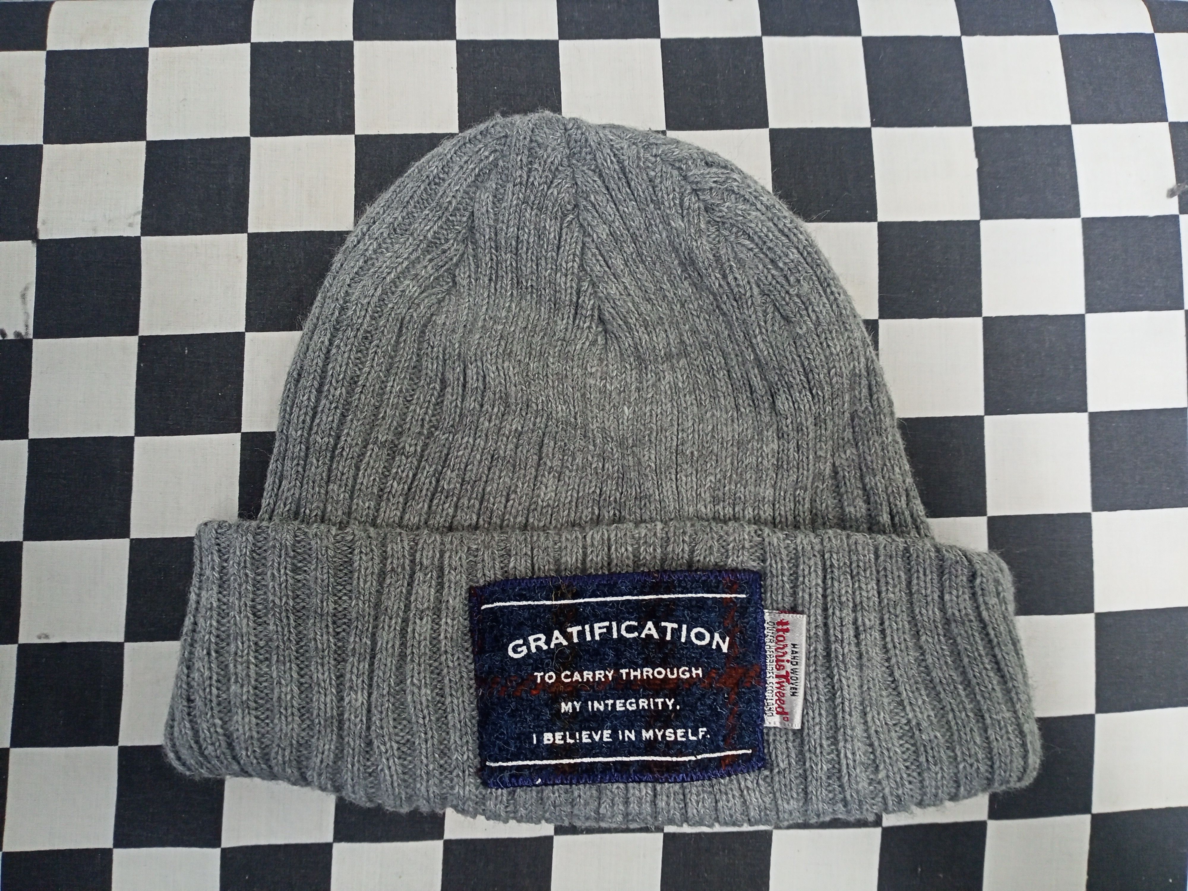 Harris Tweed Harris Tweed Beanie Hat Size ONE SIZE - 6 Thumbnail