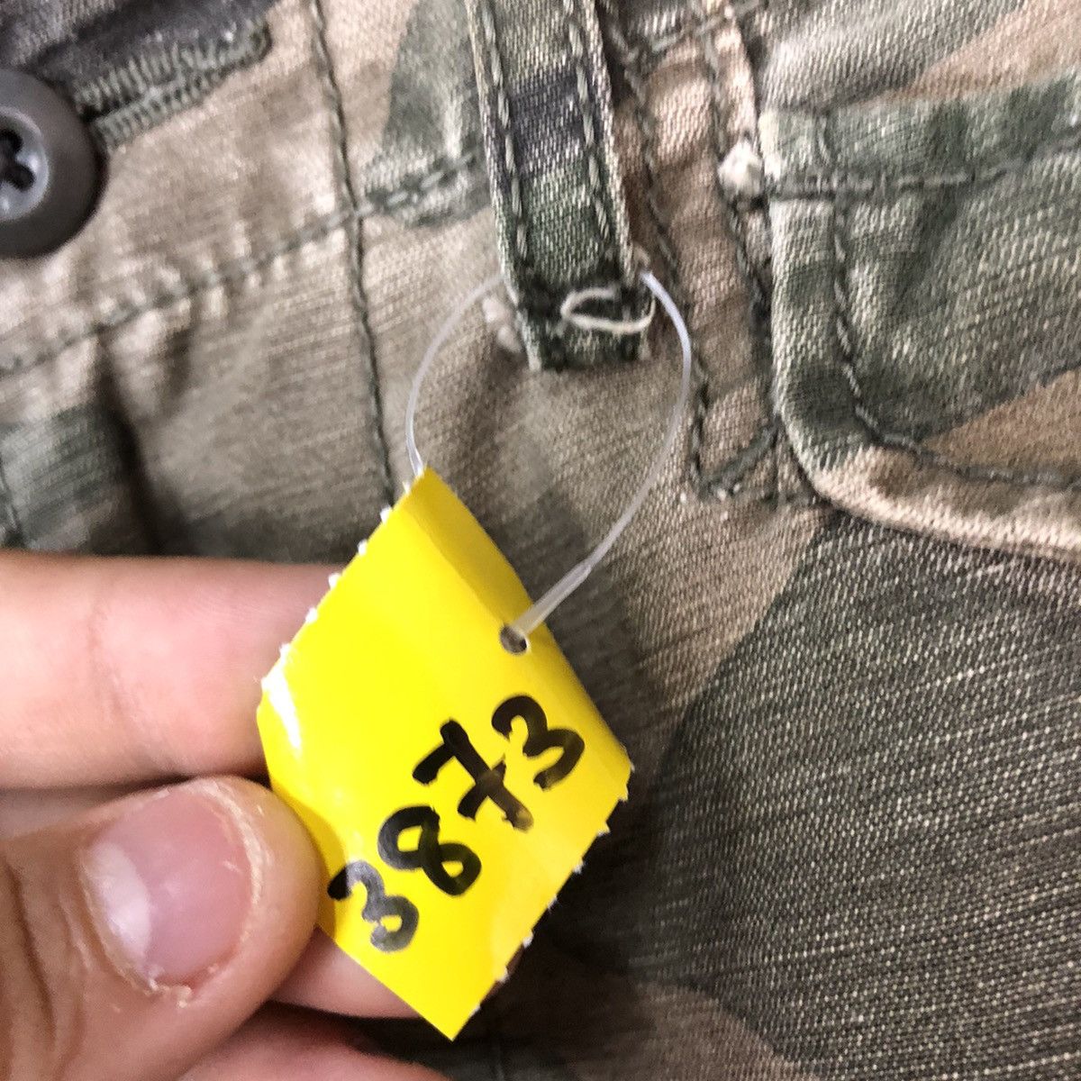 Japanese Brand Flash Report Green Army Multipocket Cargo Pants #3873DL Size US 31 - 7 Thumbnail