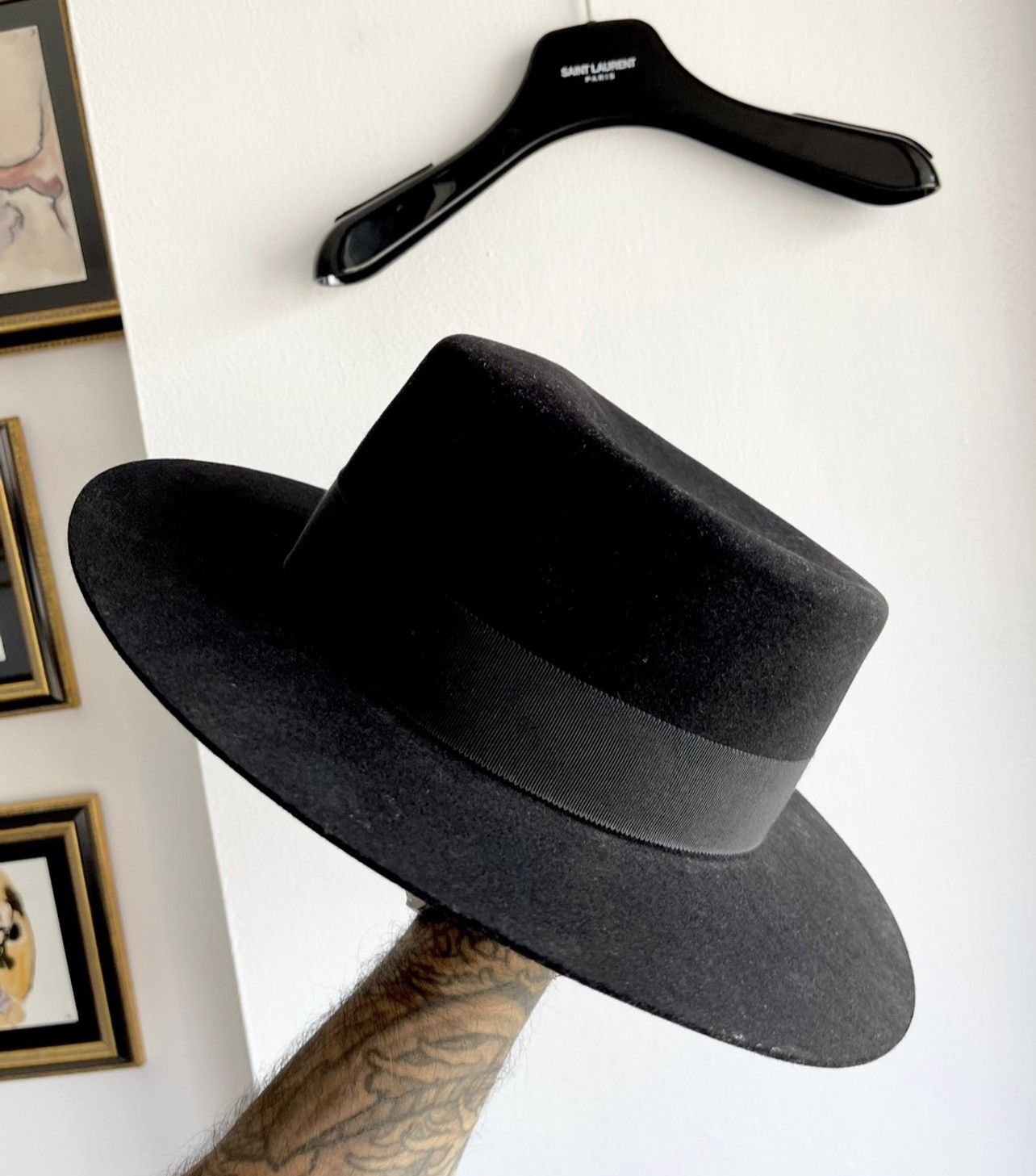 Saint Laurent Fedora Hat