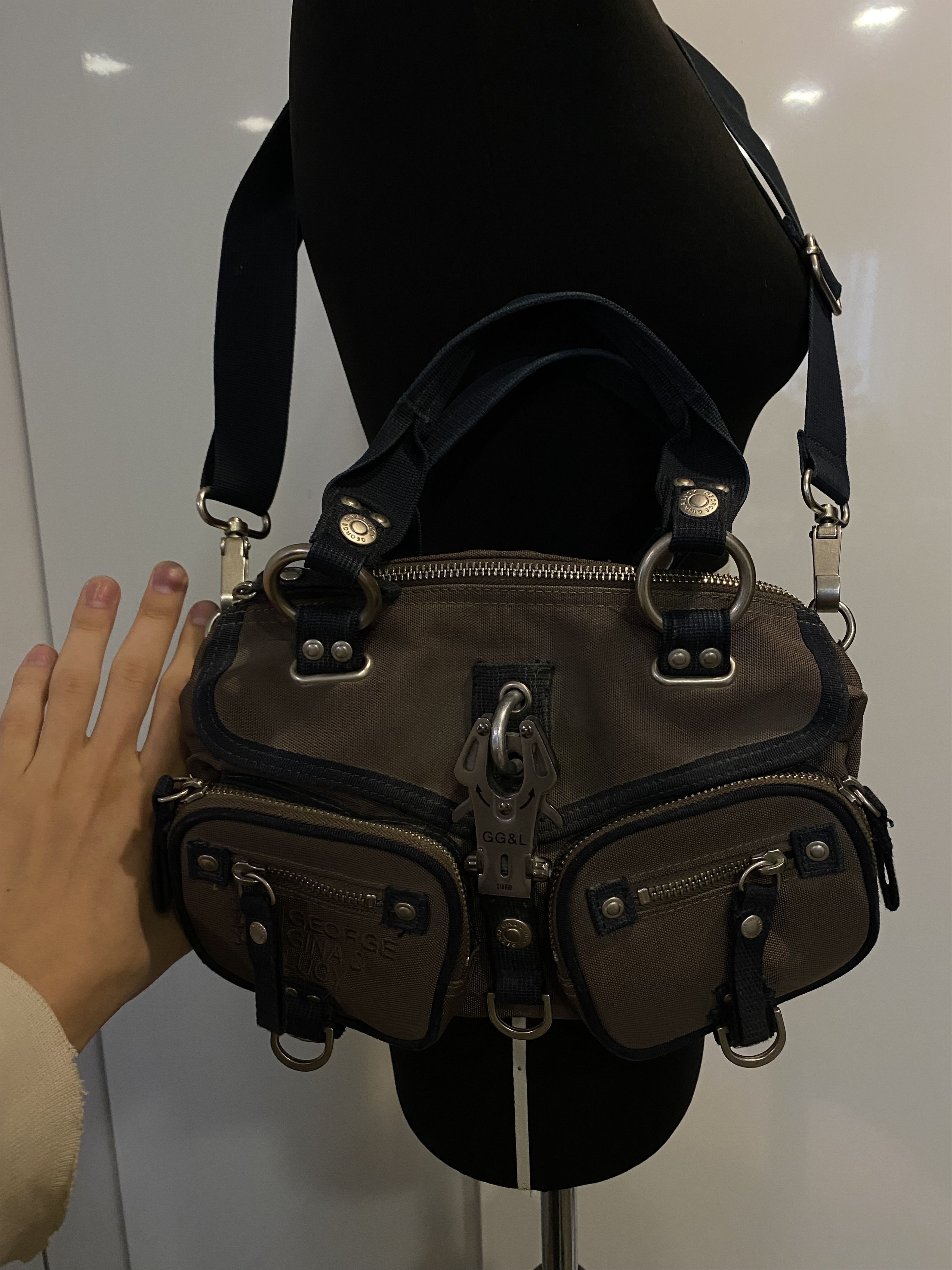 George Gina & Lucy Small GGL Bag George Gina&Lucy Alyx Bag Style Cargo Size ONE SIZE - 4 Thumbnail