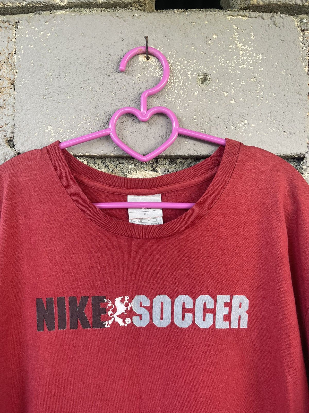 Nike Rare Vintage NIKE Soccer Size US XL / EU 56 / 4 - 2 Thumbnail