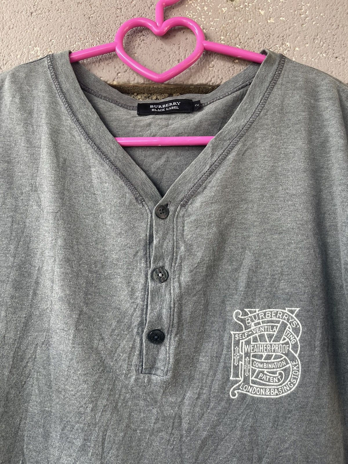 Burberry Rare Vintage BURBERRY Black Label Shirt Size US S / EU 44-46 / 1 - 3 Thumbnail