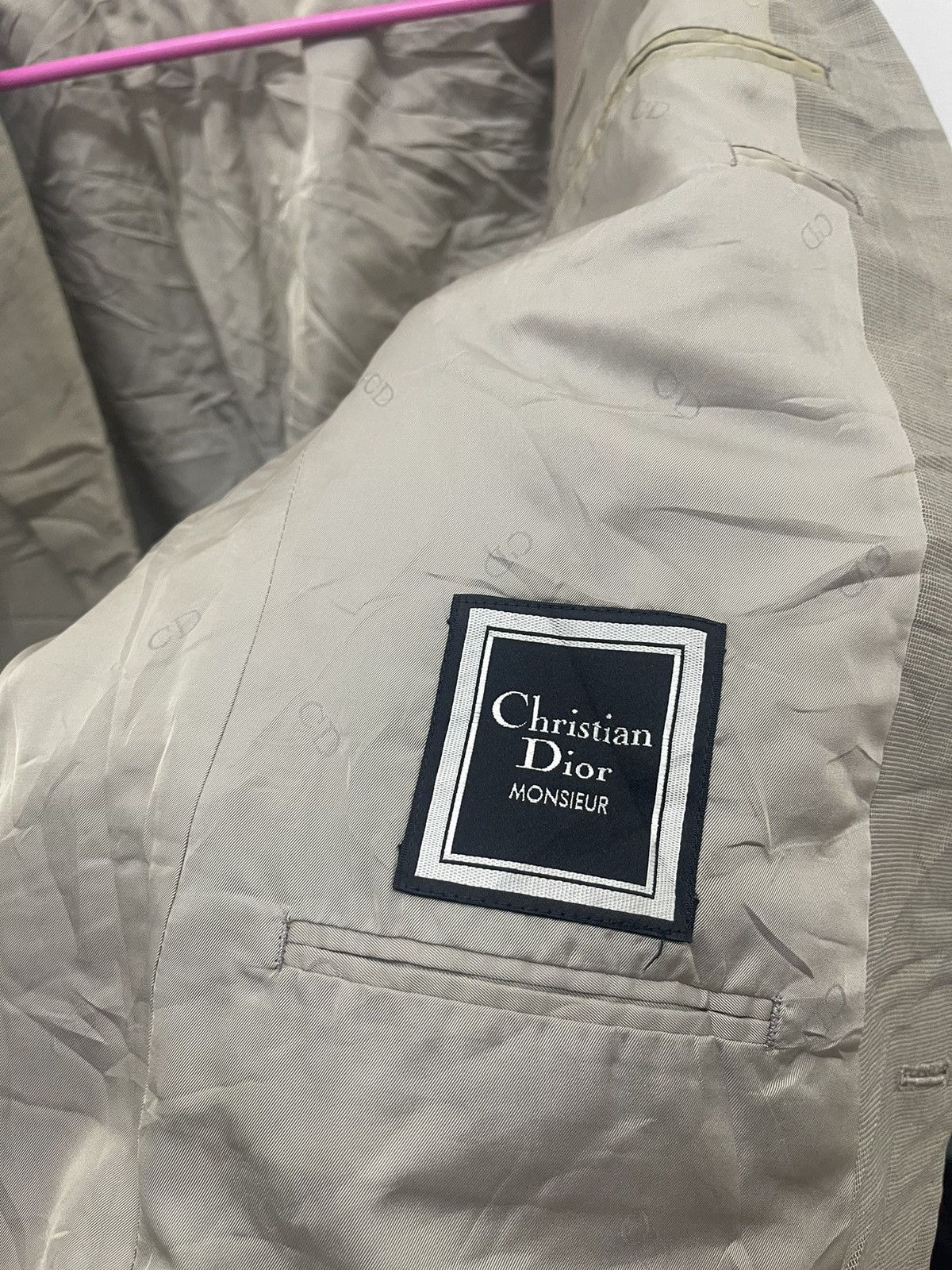 Christian Dior Monsieur Rare Vintage CHRISTIAN DIOR MONSIEUR Blazer Size 42R - 7 Thumbnail