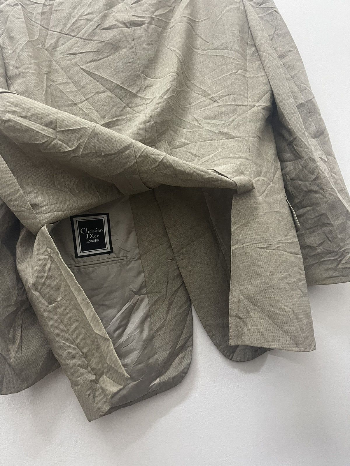 Christian Dior Monsieur Rare Vintage CHRISTIAN DIOR MONSIEUR Blazer Size 42R - 11 Thumbnail