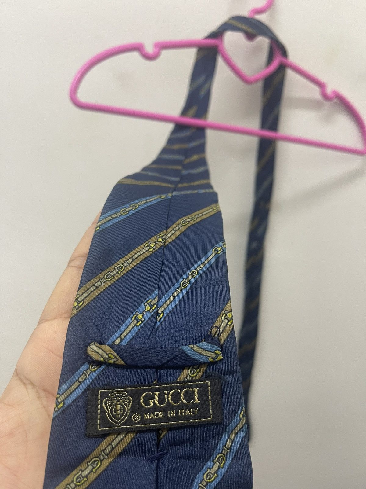Gucci Rare Vintage GUCCI Made in Italy 100% Silk Size ONE SIZE - 10 Thumbnail