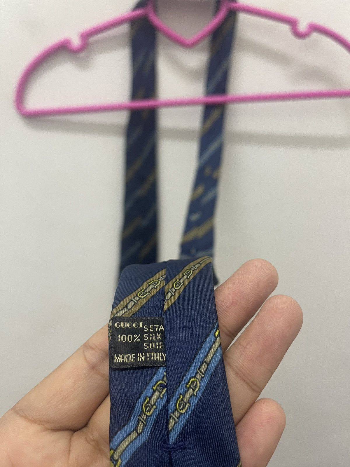 Gucci Rare Vintage GUCCI Made in Italy 100% Silk Size ONE SIZE - 7 Thumbnail