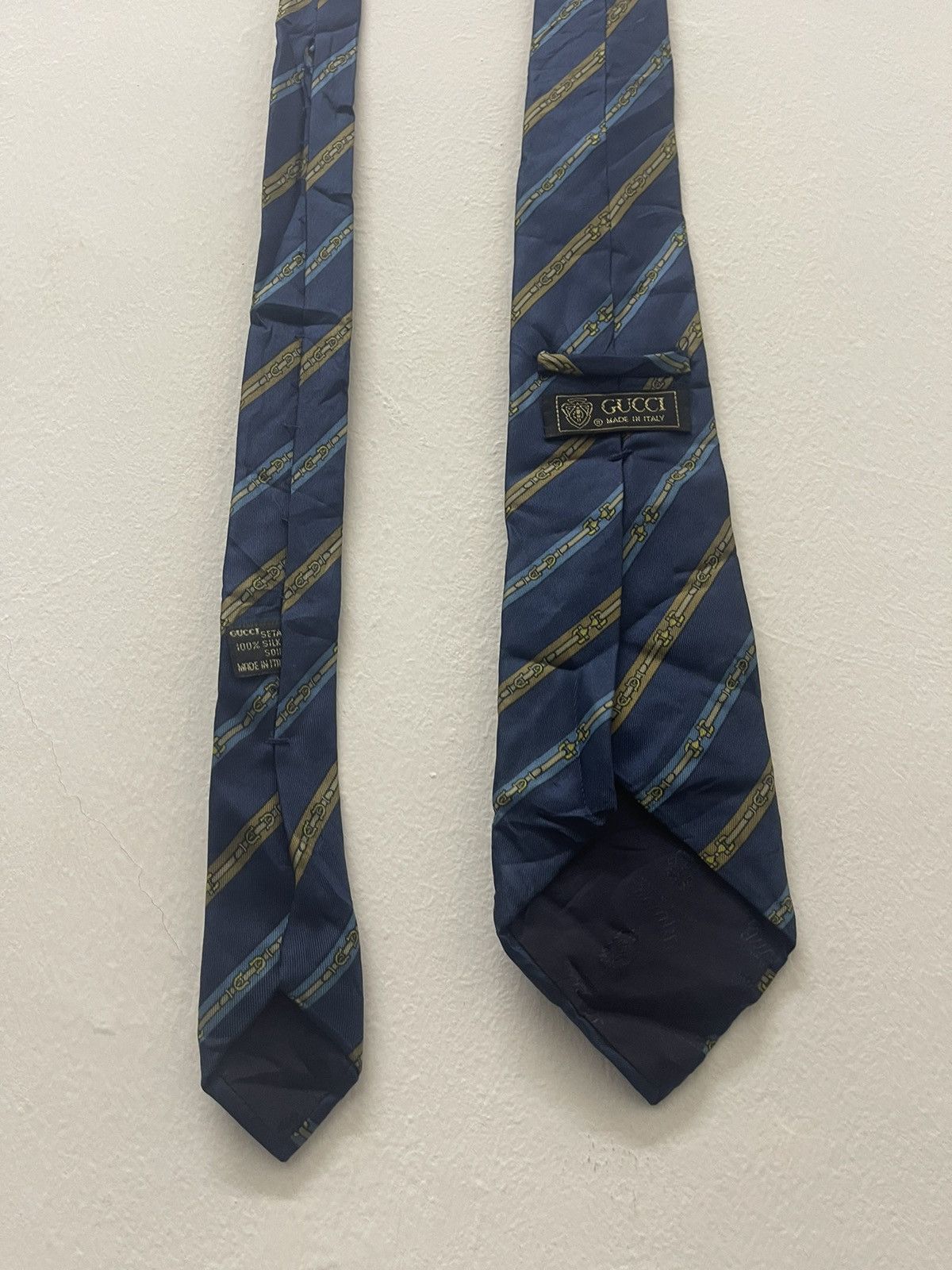 Gucci Rare Vintage GUCCI Made in Italy 100% Silk Size ONE SIZE - 11 Thumbnail